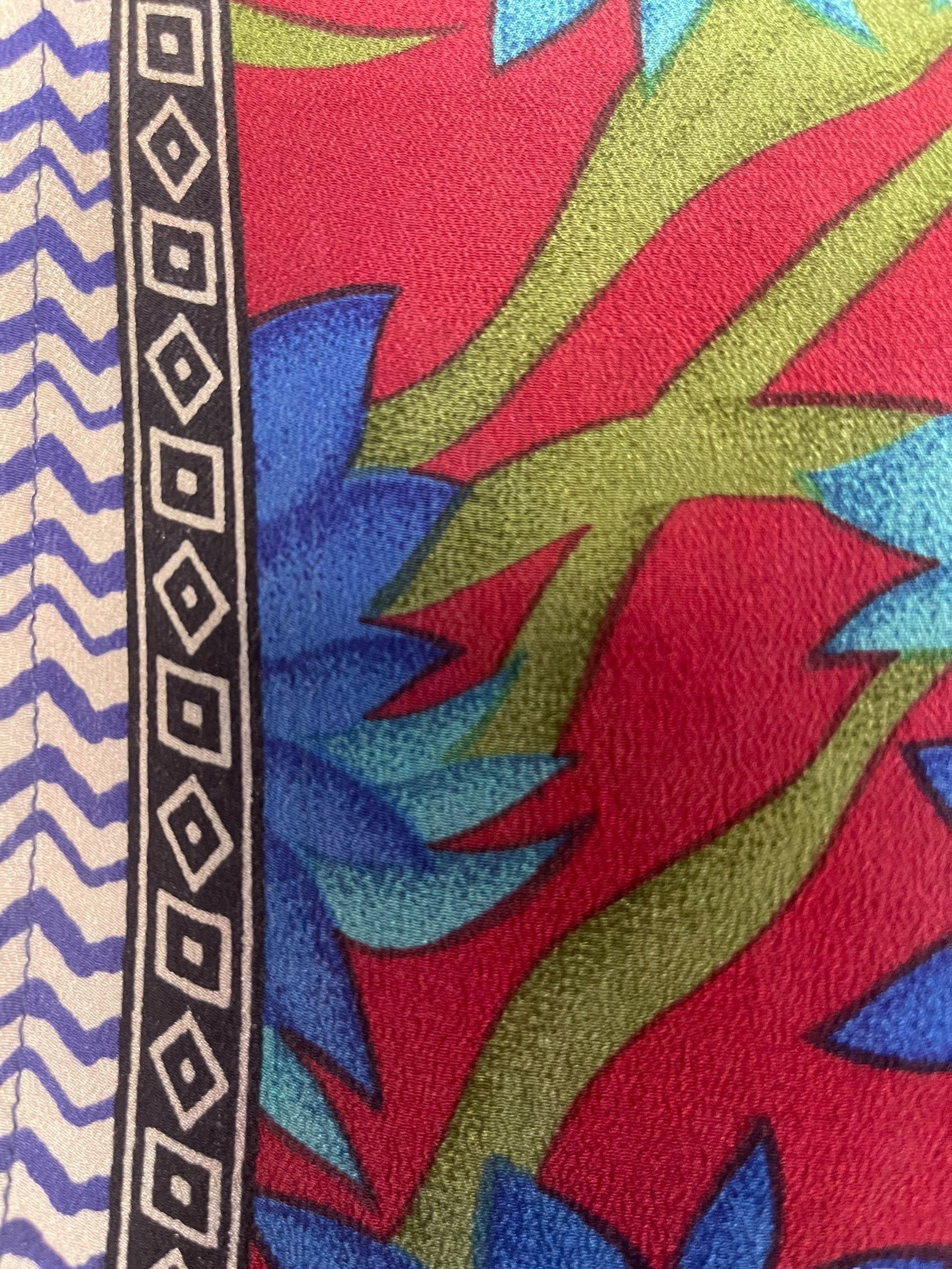 PRC7724 Avatar Pure Silk Midi Length Kaftan