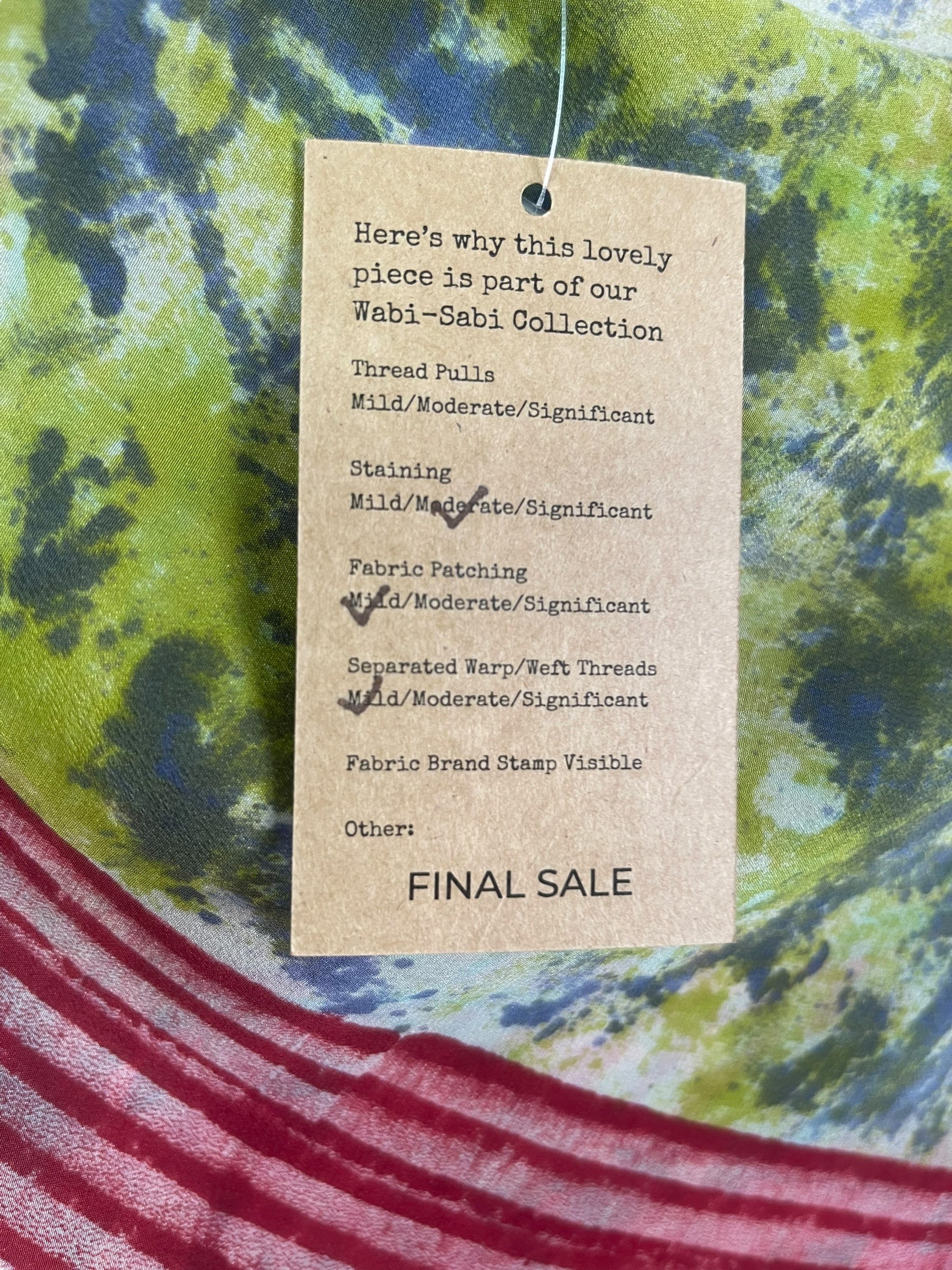 PRC4952 Wabi Sabi Pure Silk Boxy Top