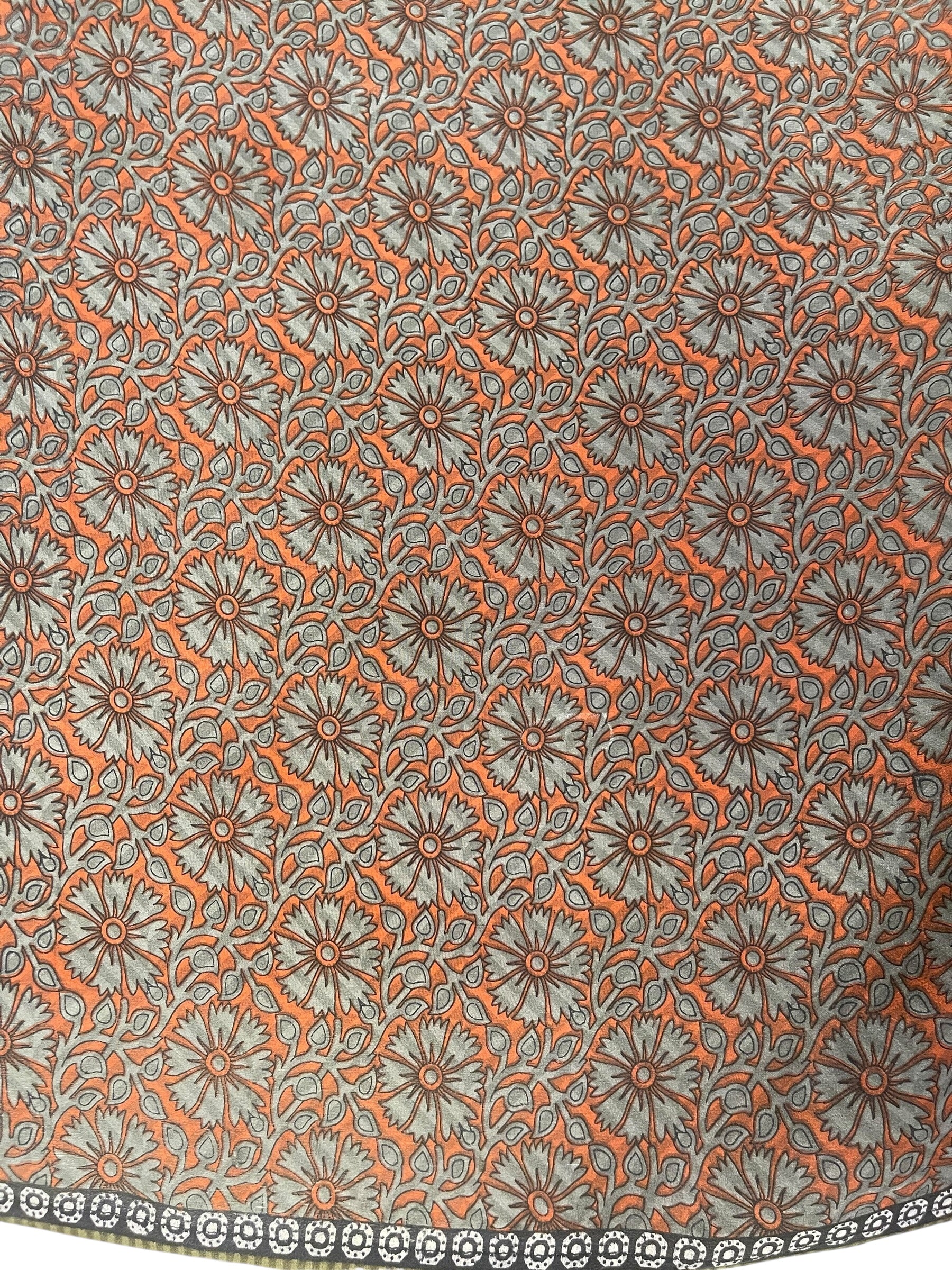 PRC7702 Avatar Pure Silk Capelet Poncho