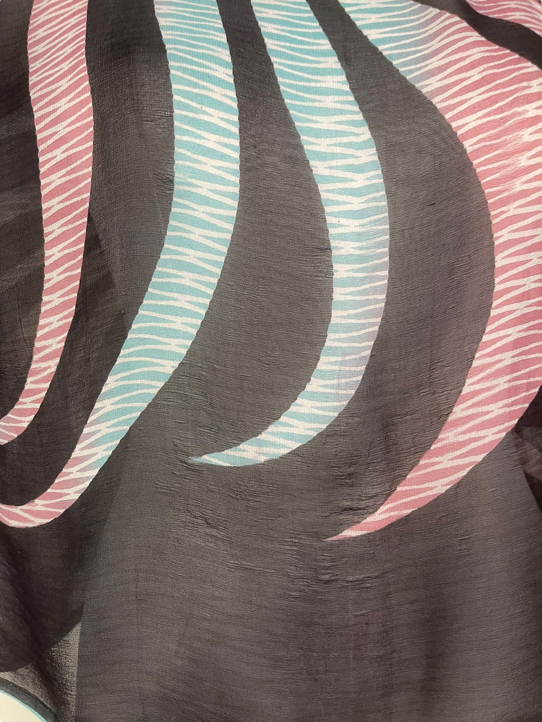 PRG5509 Sheer Wabi Sabi Pure Silk Boxy Top