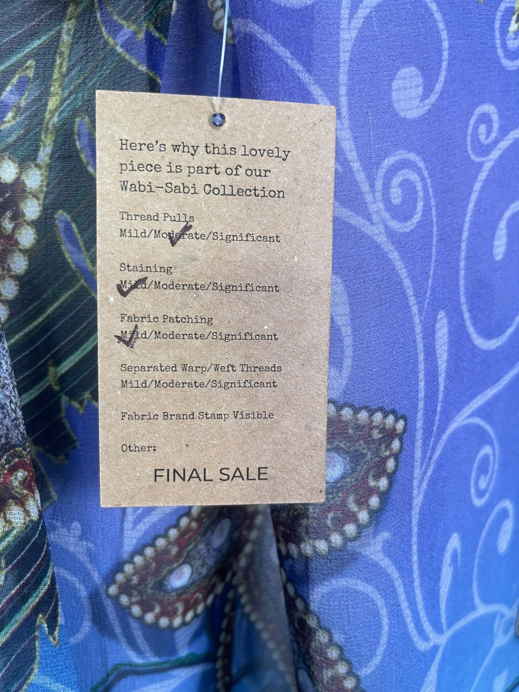 PREVIEW PRG7790 Sheer Wabi Sabi Pure Silk Self Pocket Tunic Dress