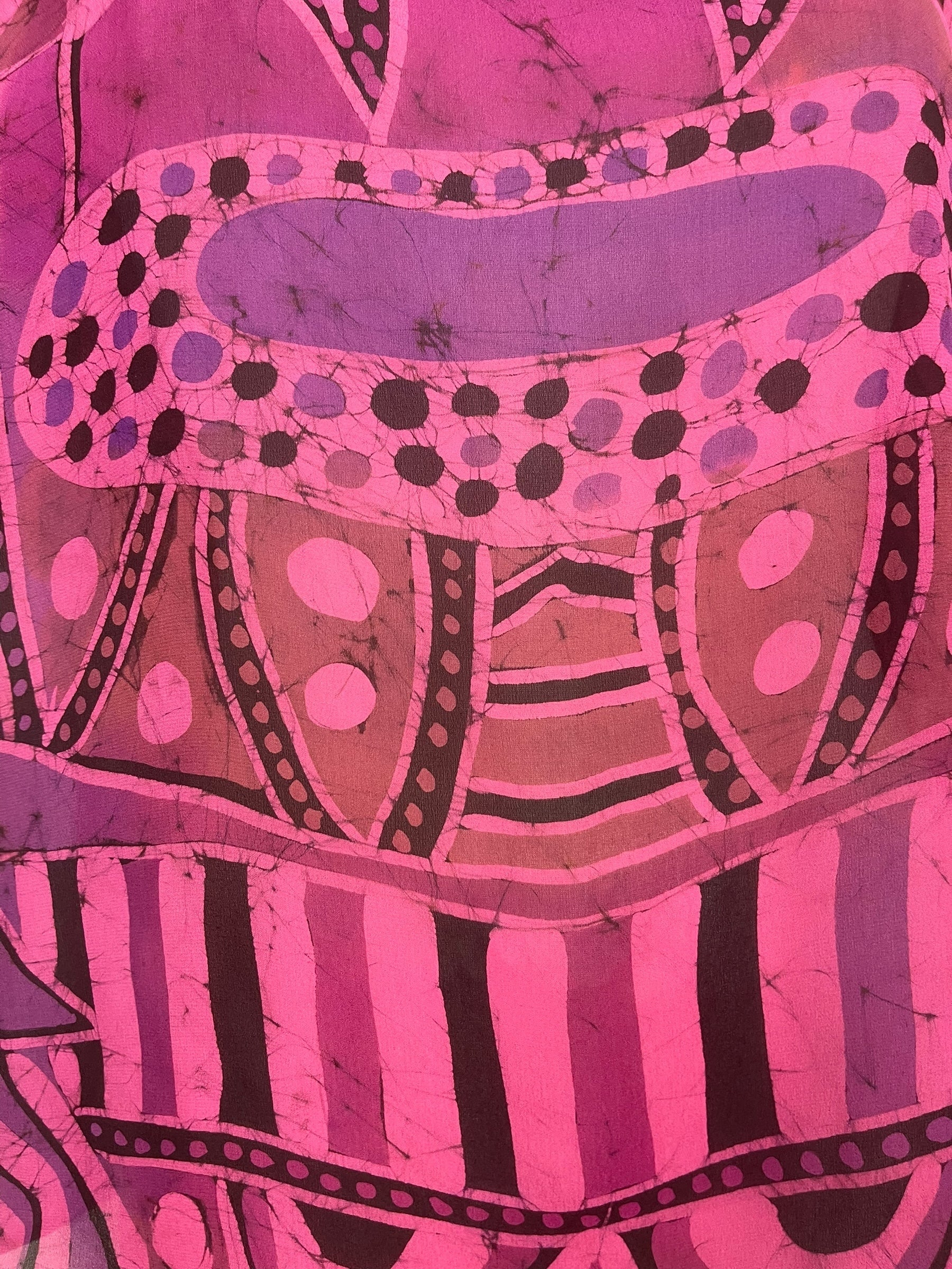 PREVIEW PRG8427 Sheer Avatar Pure Silk Side Slit Top by FEBRUARY2026 – Handmade ethical Side Slit Top from sariKNOTsari using upcycled silk. Designed in Canada for travel and slow fashion, loved from Toronto to LA to Sydney.