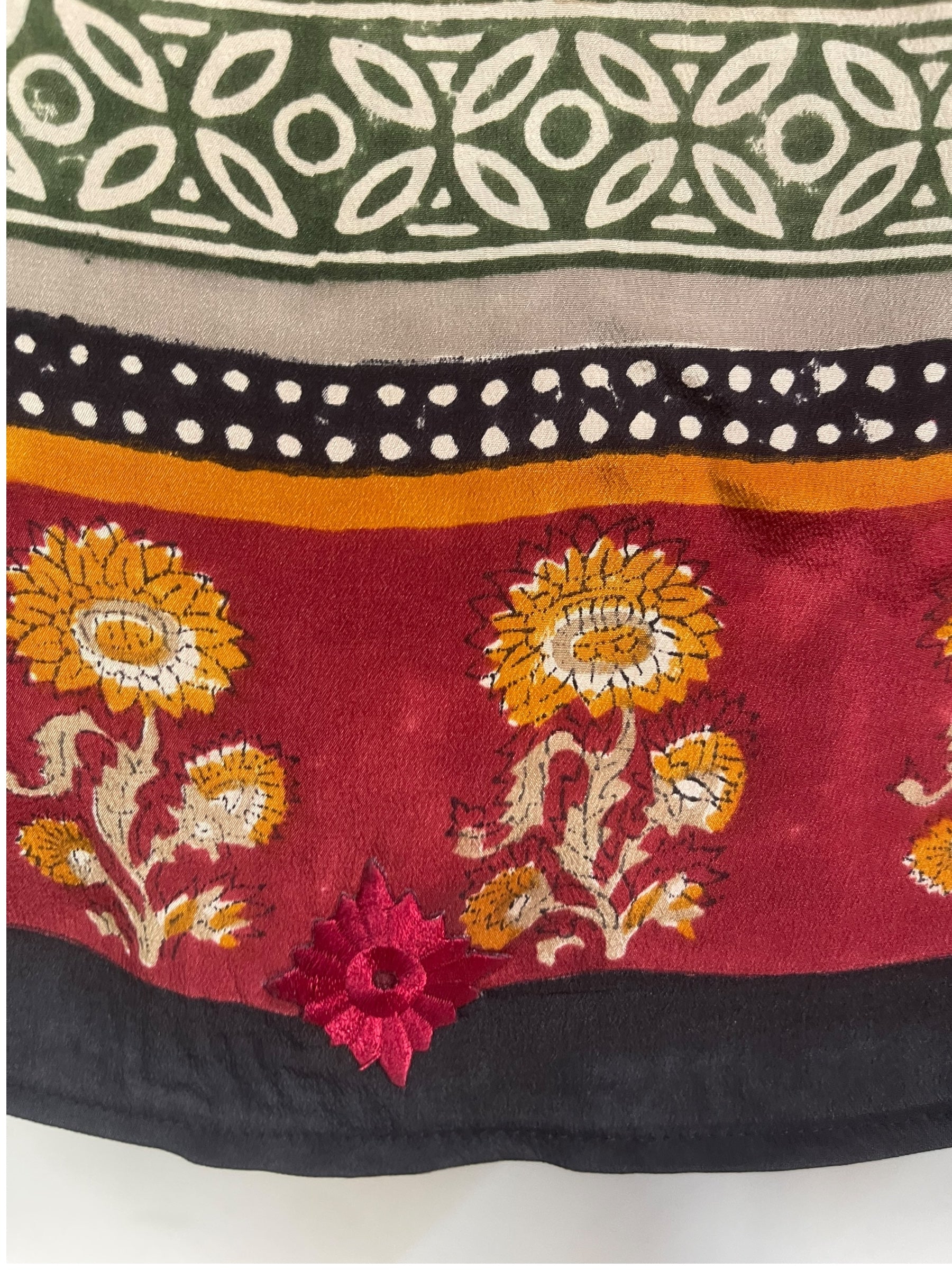 PREVIEW PRG8604 Sheer Avatar Pure Silk Cardigan by FEBRUARY2026 – Handmade ethical Cardigan from sariKNOTsari using upcycled silk. Designed in Canada for travel and slow fashion, loved from Toronto to LA to Sydney.