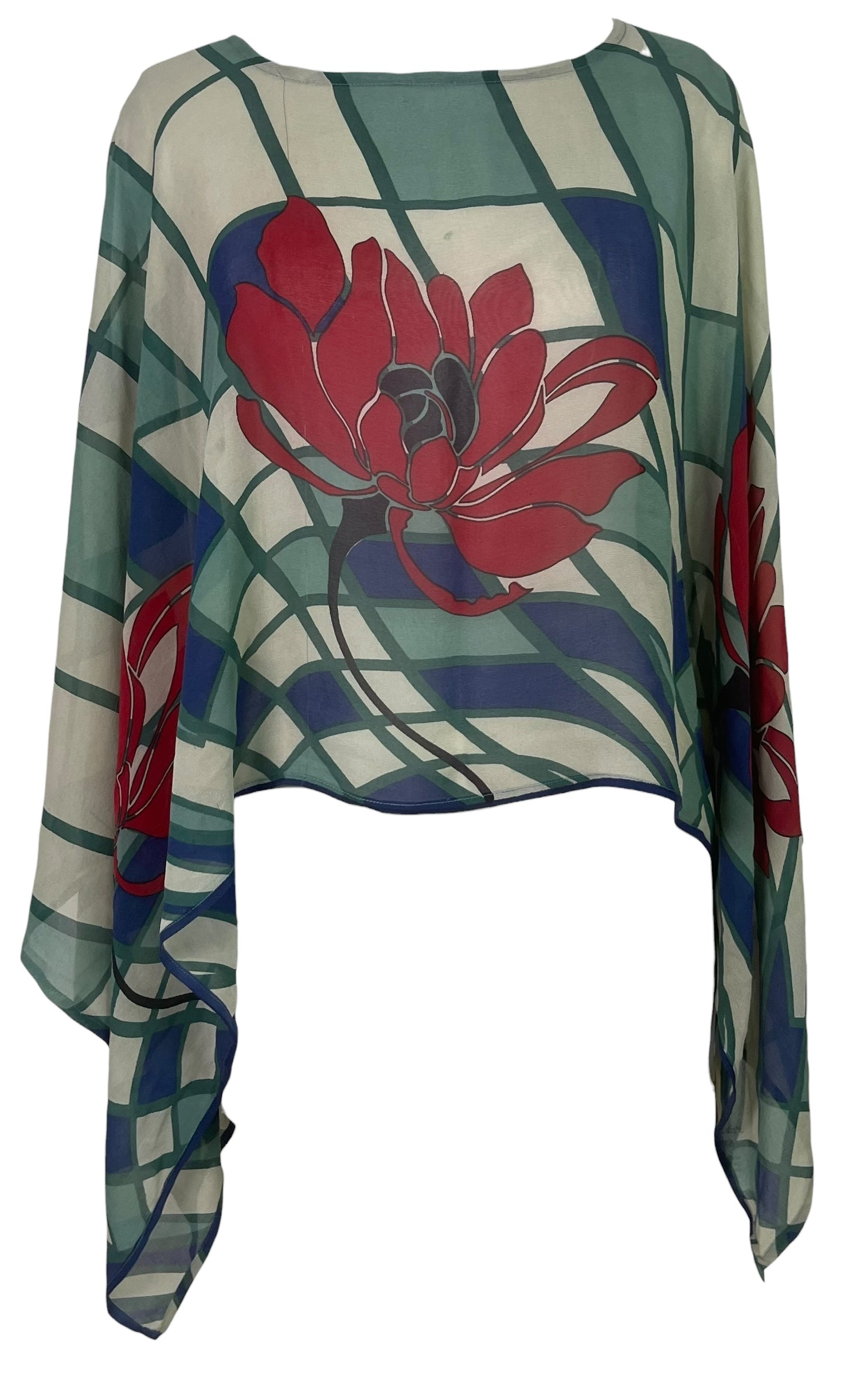 PREVIEW PRG8673 Sheer Pure Silk Wabi Sabi Capelet Poncho by MARCH2026 – Handmade ethical Poncho from sariKNOTsari using upcycled silk. Designed in Canada for travel and slow fashion, loved from Toronto to LA to Sydney. Featuring Zsiska, Bryn Walker and Artisan Leather coats by Rejean Pepin, Pepin designs