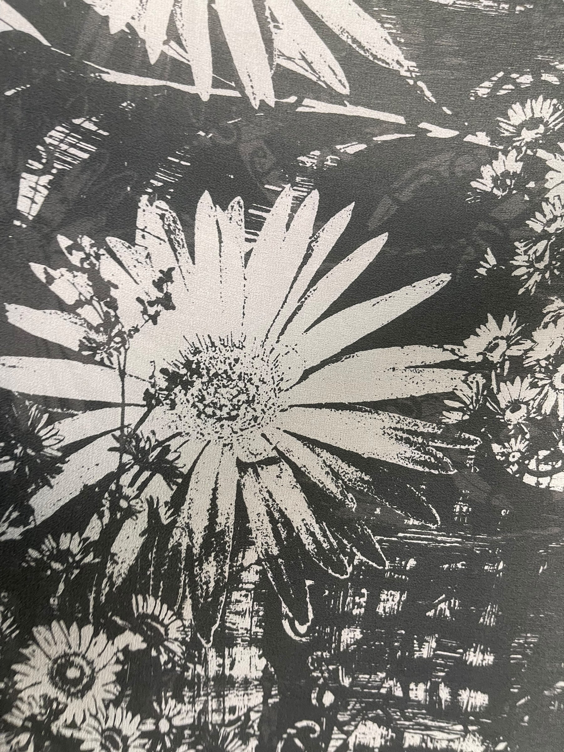 DEEANNS PRG8234 Sheer Avatar Pure Silk Kimono-Sleeved Top