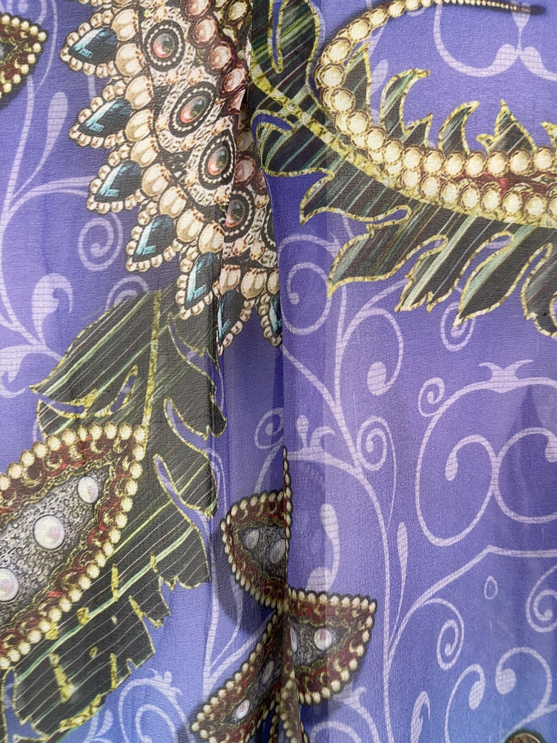 PREVIEW PRG7790 Sheer Wabi Sabi Pure Silk Self Pocket Tunic Dress