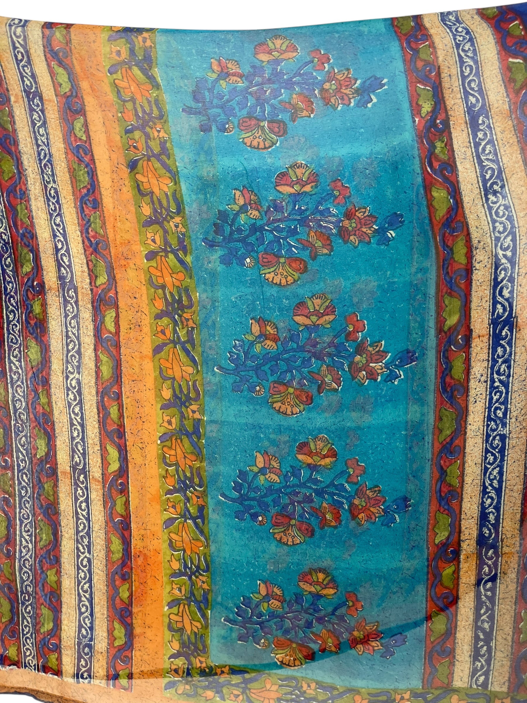 PREVIEW PRG8632A Sheer Avatar Pure Silk Capelet Poncho by FEBRUARY2026 – Handmade ethical Poncho from sariKNOTsari using upcycled silk. Designed in Canada for travel and slow fashion, loved from Toronto to LA to Sydney.