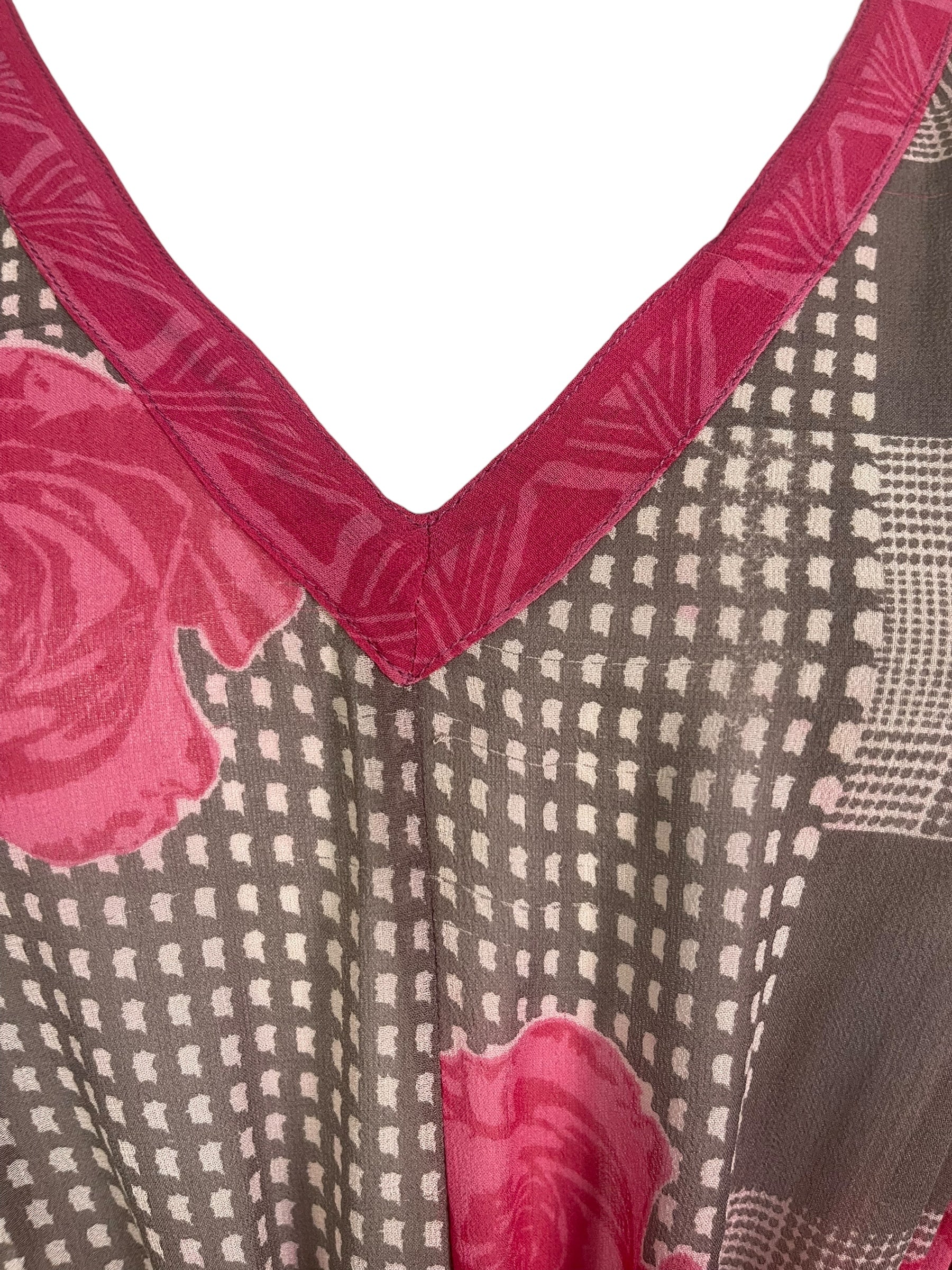 PRG8858 Sheer Wabi Sabi Pure Silk Maxi Kaftan by 15 FEBRUARY 2026 – Handmade ethical Maxi Kaftan from sariKNOTsari using upcycled silk. Designed in Canada for travel and slow fashion, loved from Toronto to LA to Sydney.