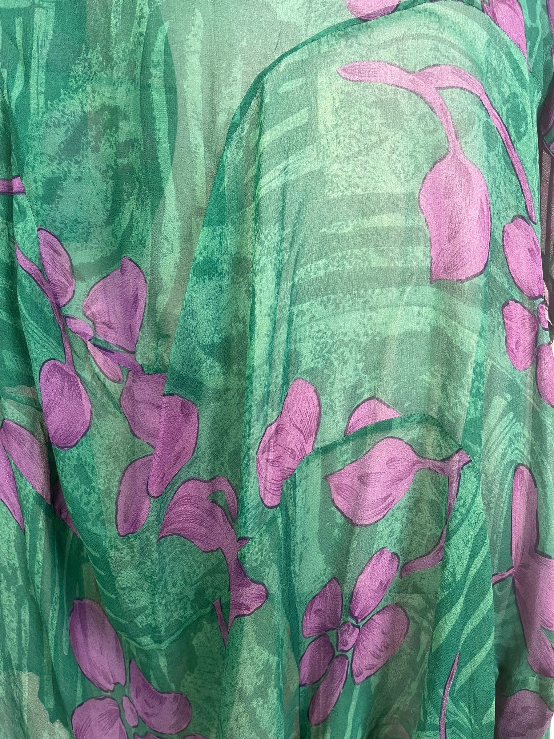PRG8923 Sheer Wabi Sabi Sculptural Silk Long Tunic Dress by 15 FEBRUARY 2026 – Handmade ethical Sculptural Dress from sariKNOTsari using upcycled silk. Designed in Canada for travel and slow fashion, loved from Toronto to LA to Sydney.