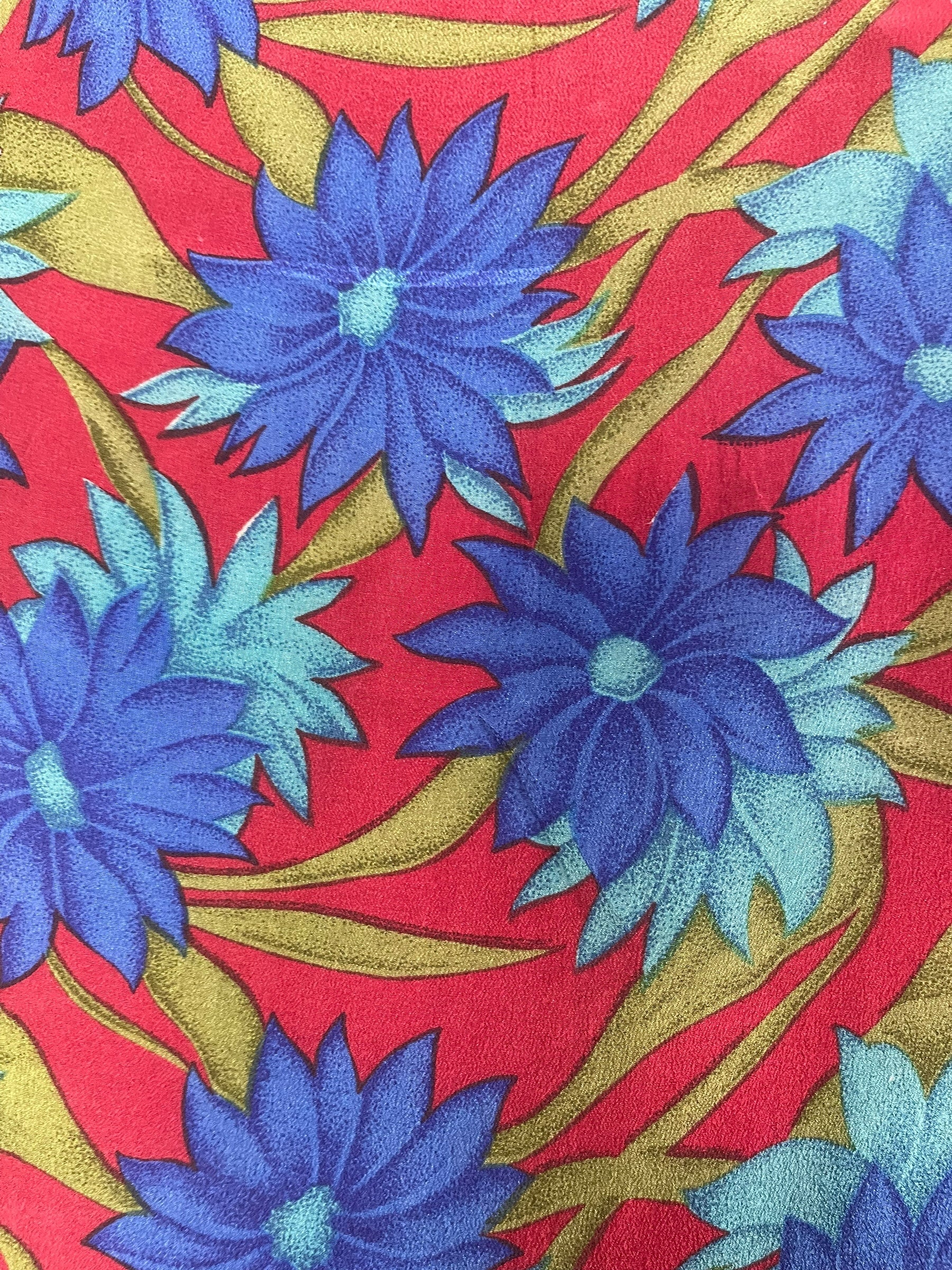 PRC7724 Avatar Pure Silk Midi Length Kaftan