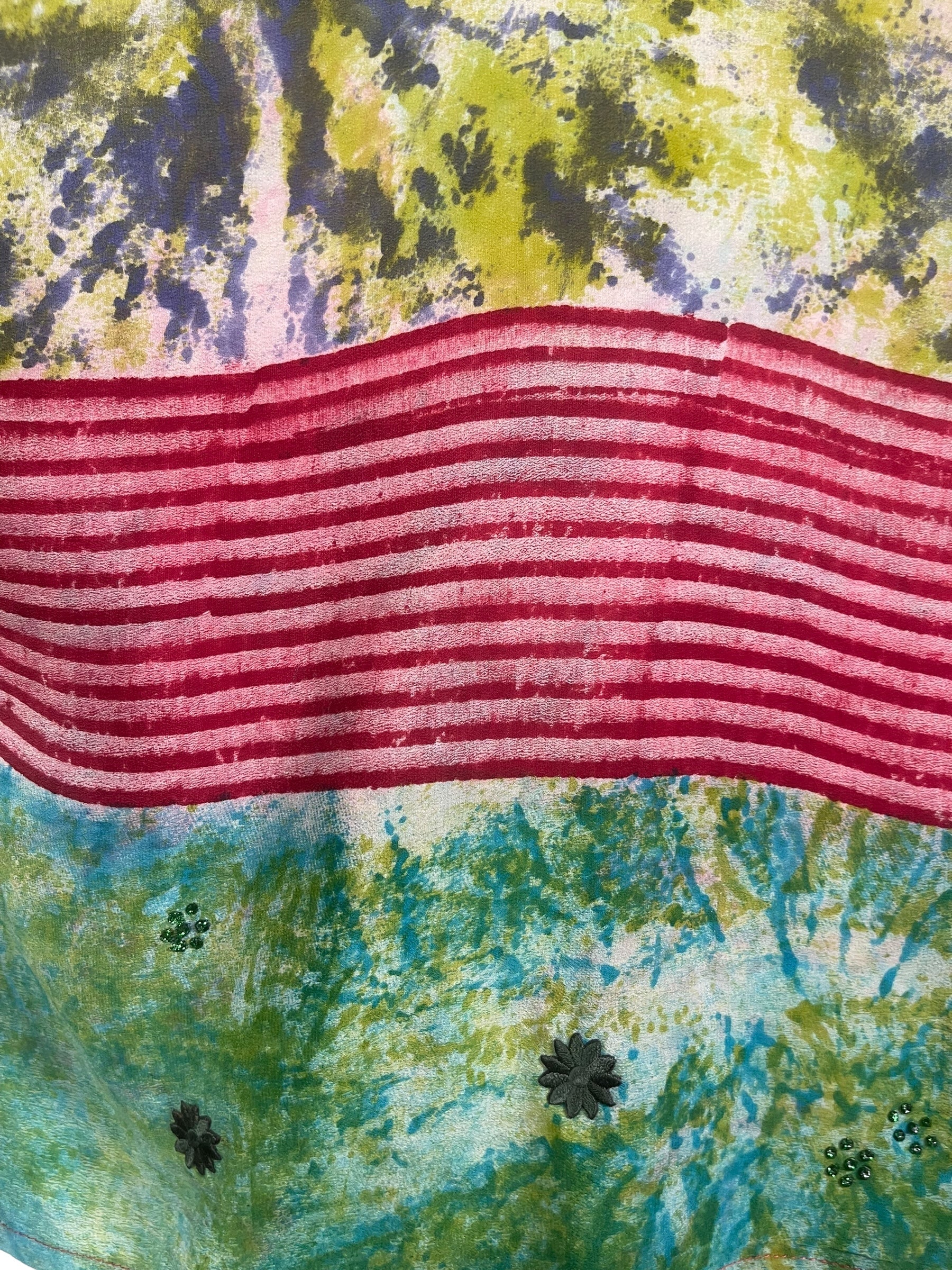 PRC4952 Wabi Sabi Pure Silk Boxy Top