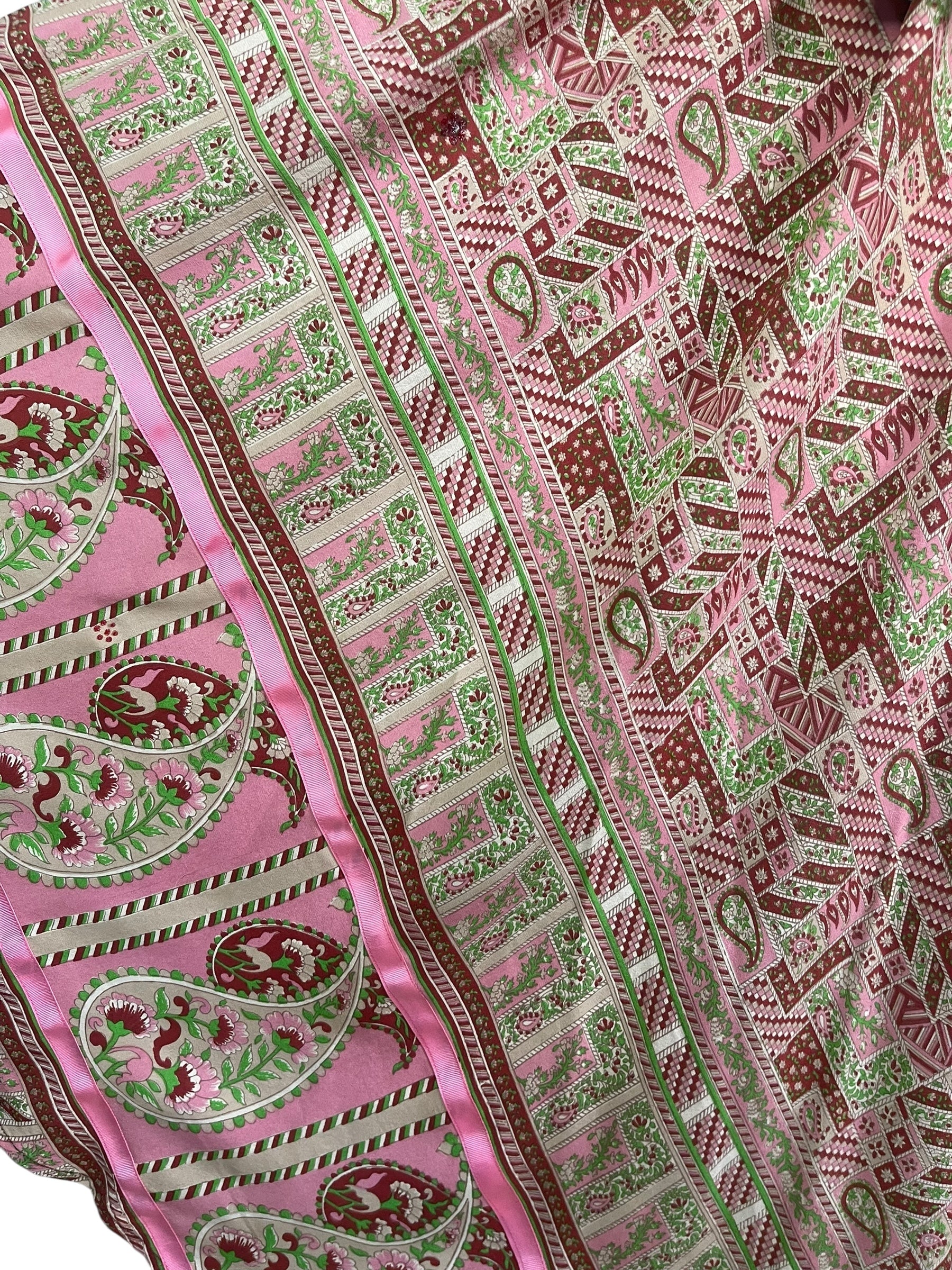 PRC8827 Avatar Pure Silk Maxi Dress with Belt