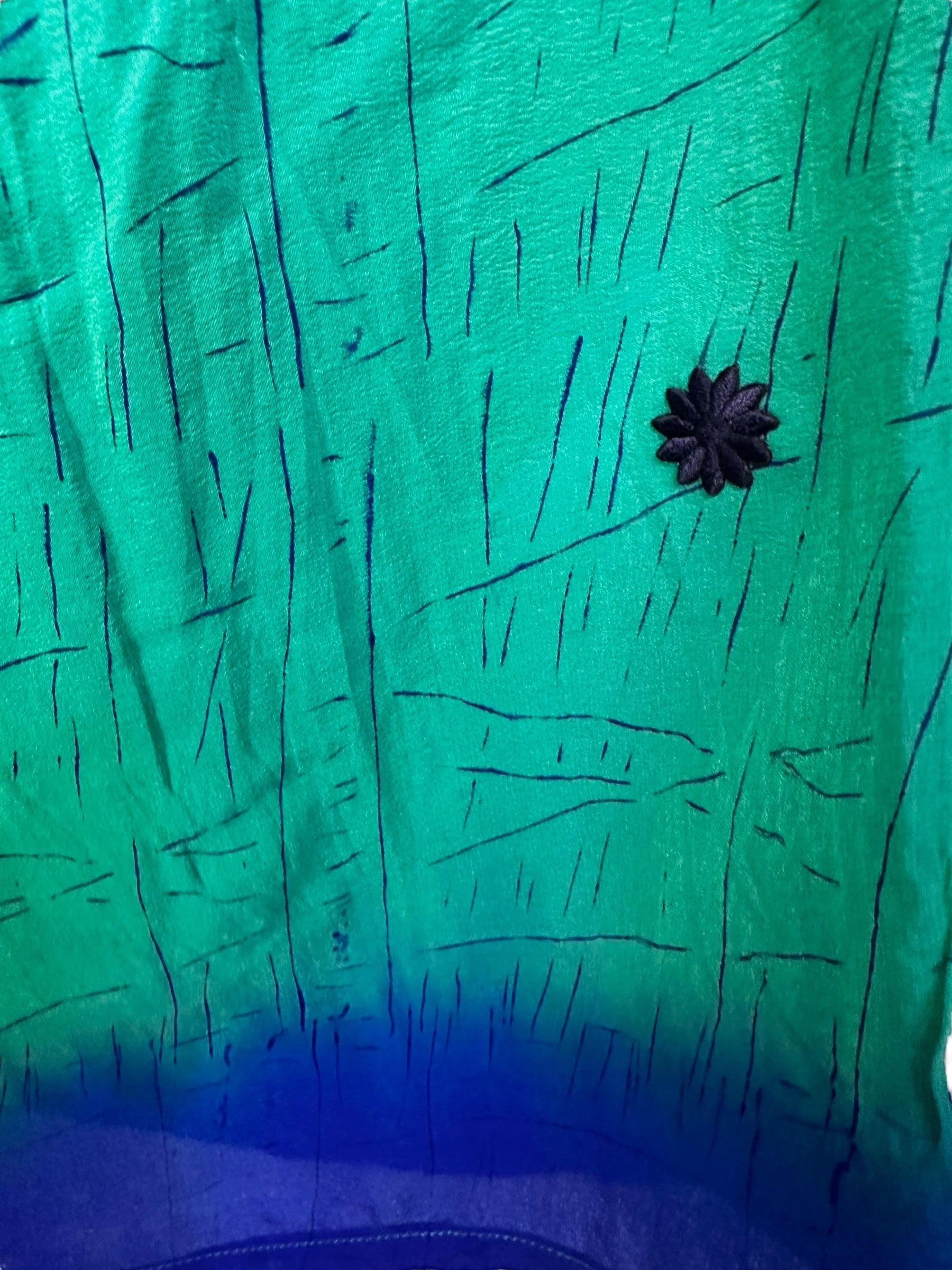 FORAGE PRC3775 Avatar Pure Silk Boxy Babydoll Dress