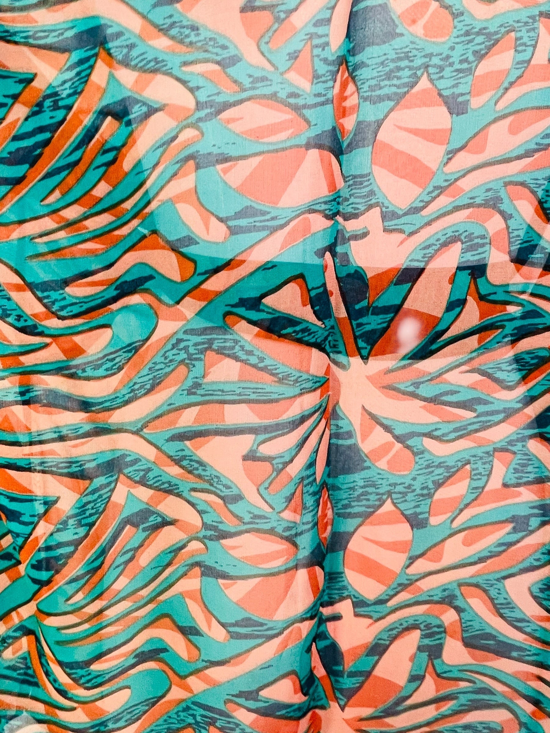 PRG7493 Sheer Wabi Sabi Pure Silk Kimono-Sleeved Jacket with Belt