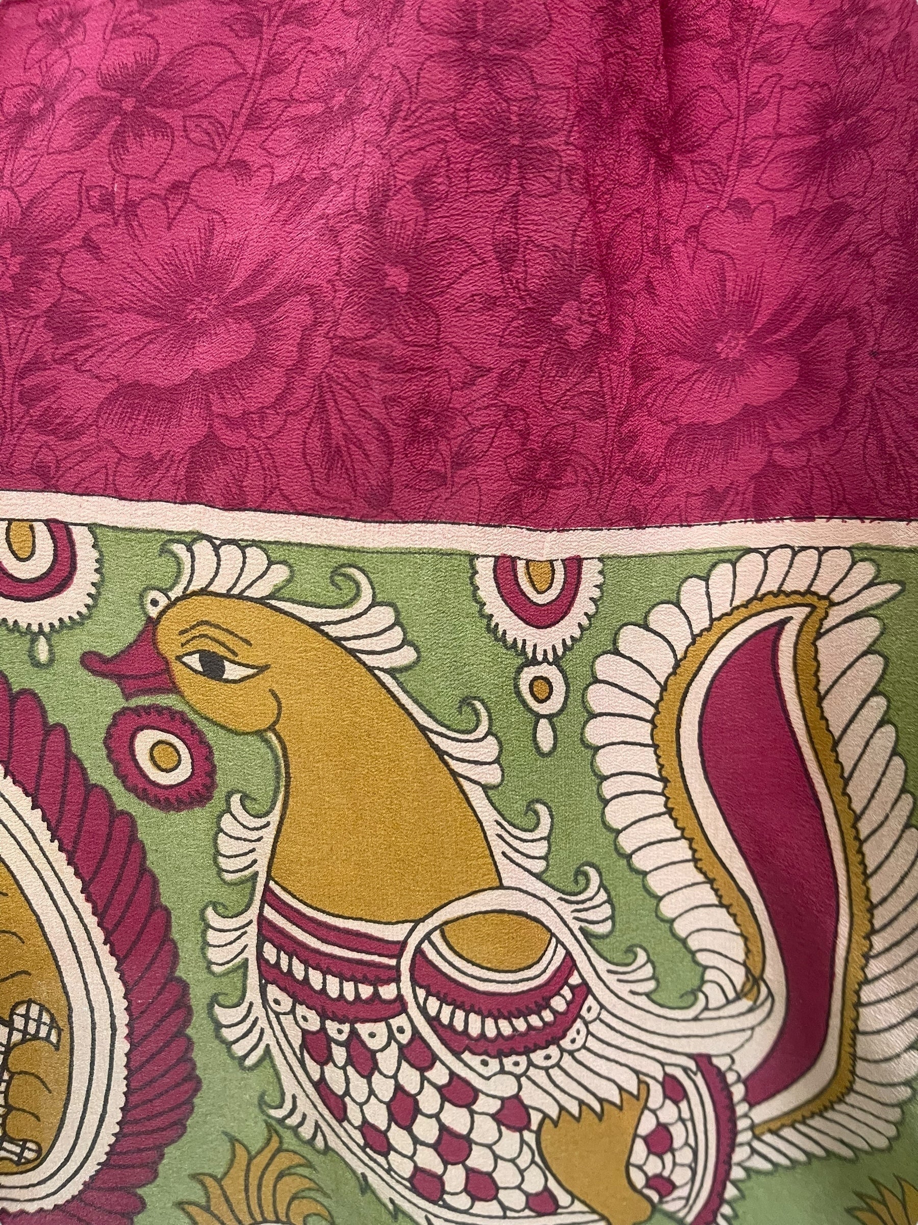 PRC7730 Avatar Pure Silk Boxy Babydoll Dress