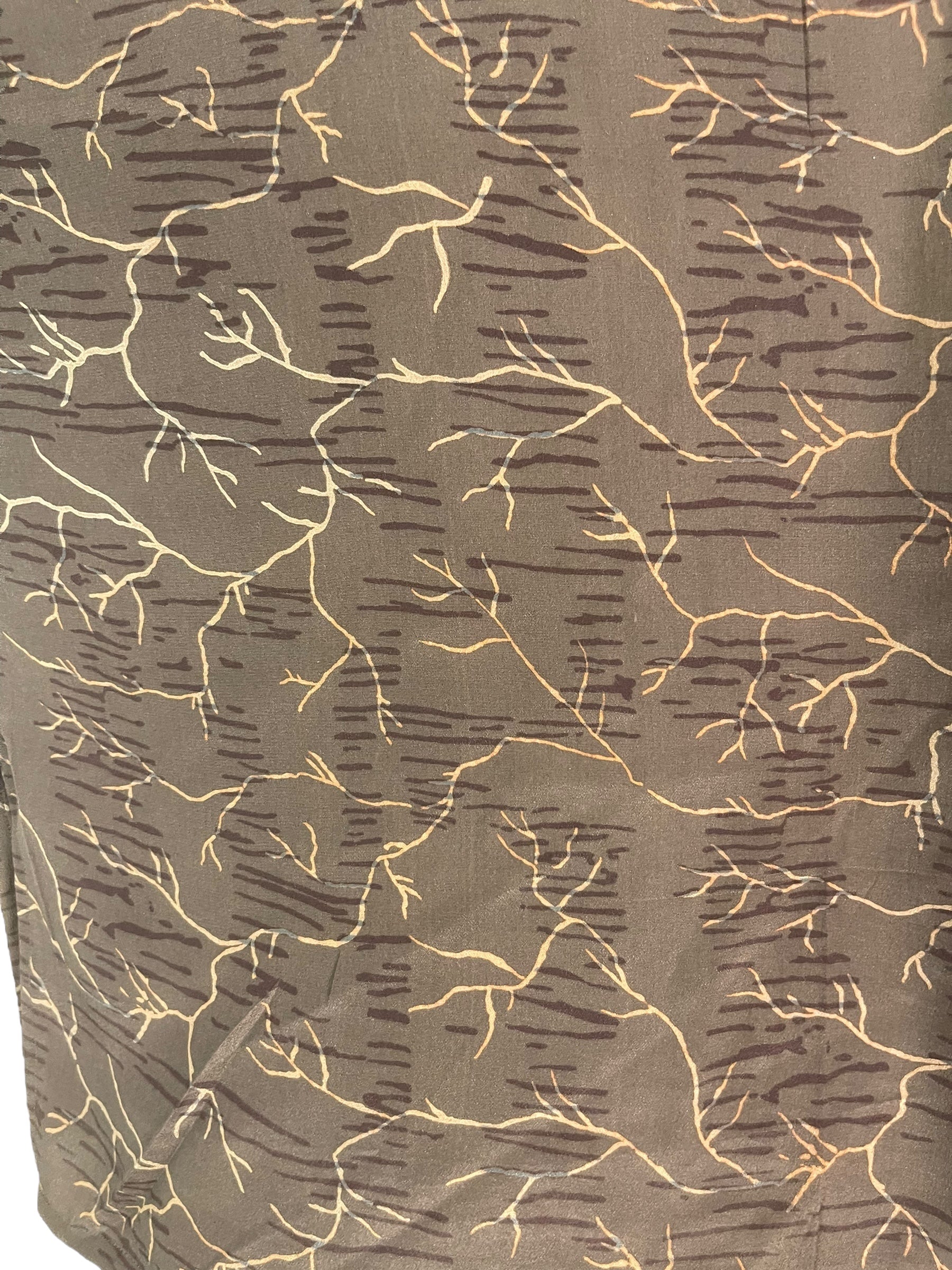 PRC7815 Avatar Pure Silk Side Slit Top