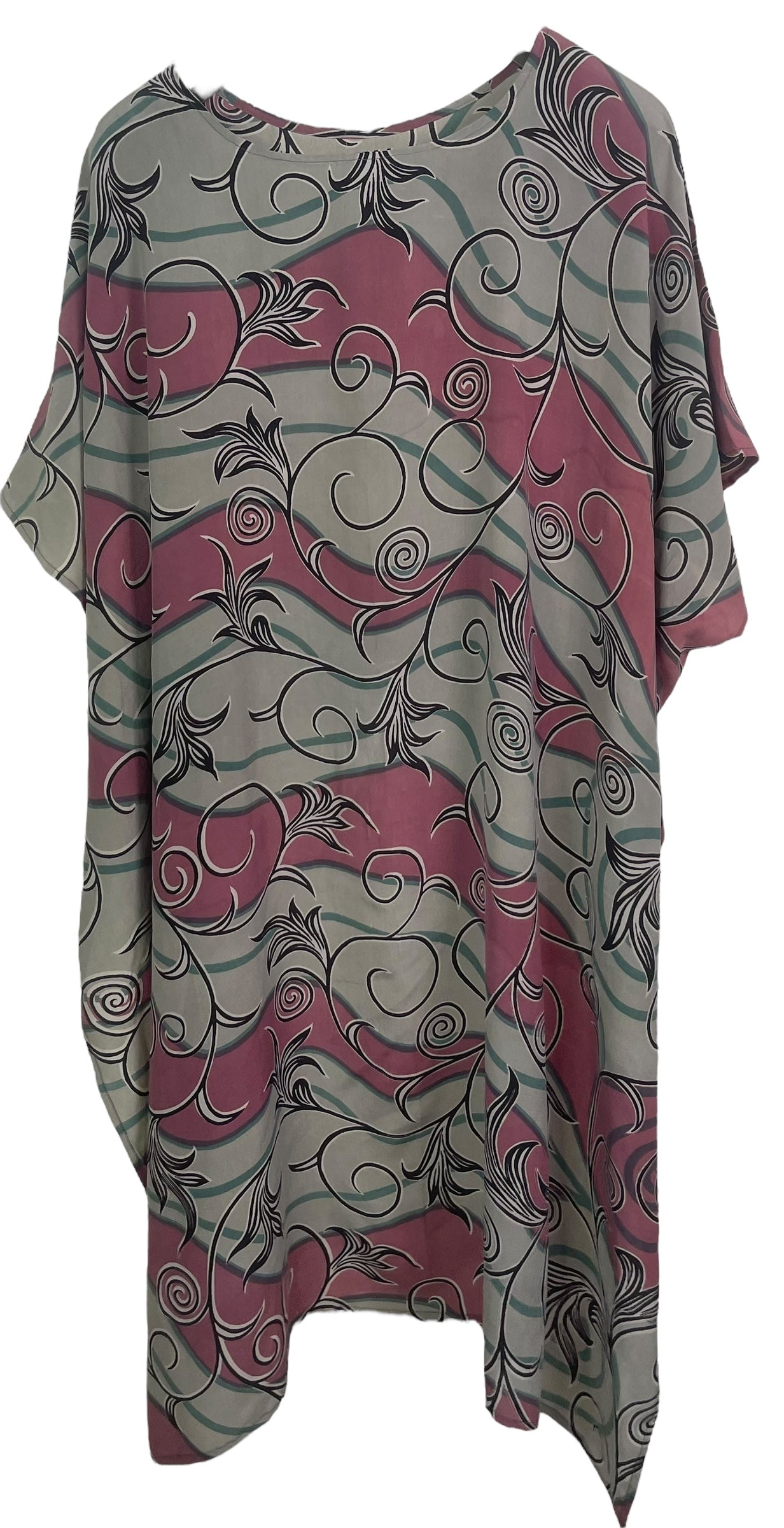 PRC8220 Wabi Sabi Pure Silk Hi Lo Top