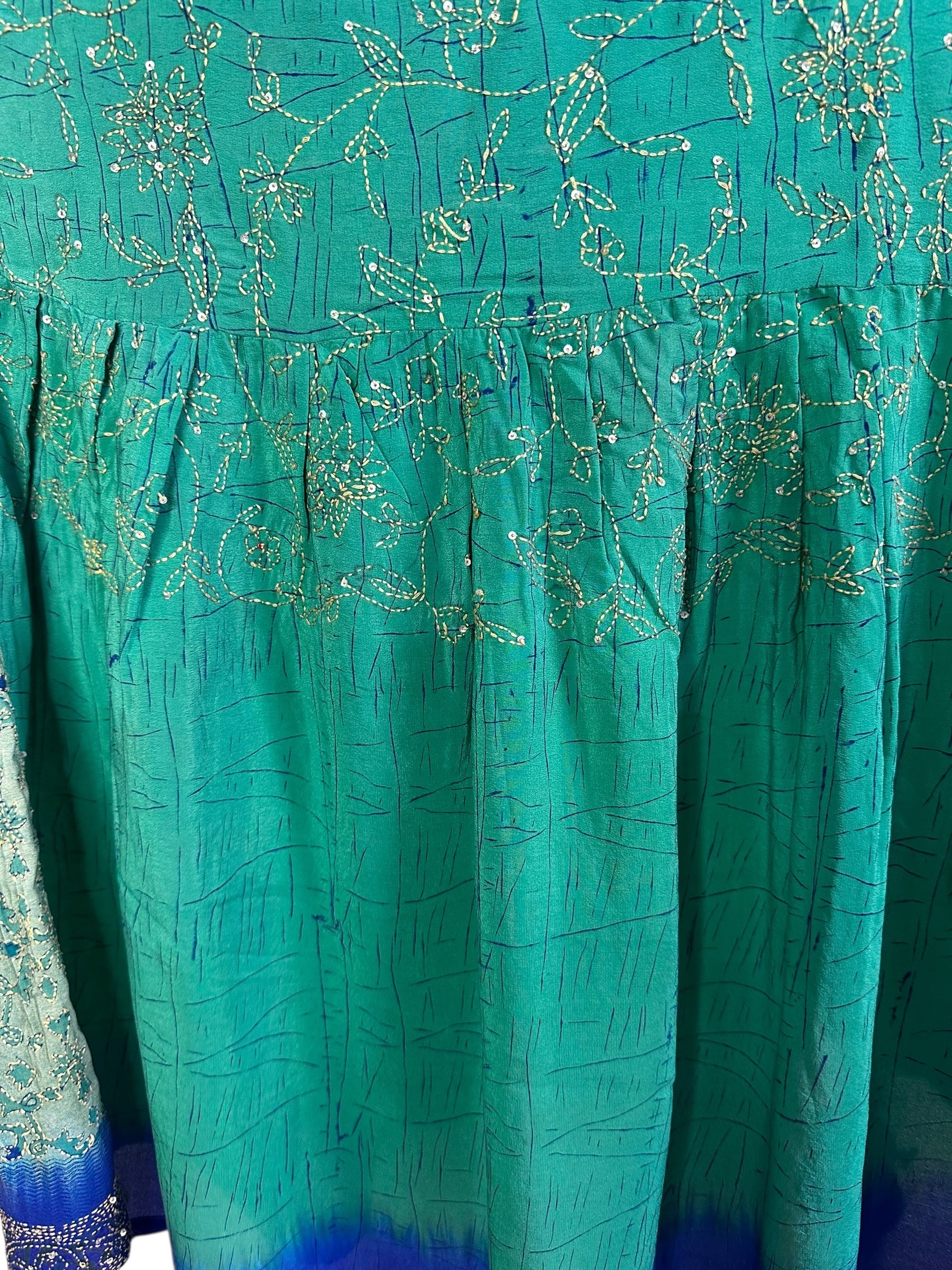 FORAGE PRC3775 Avatar Pure Silk Boxy Babydoll Dress