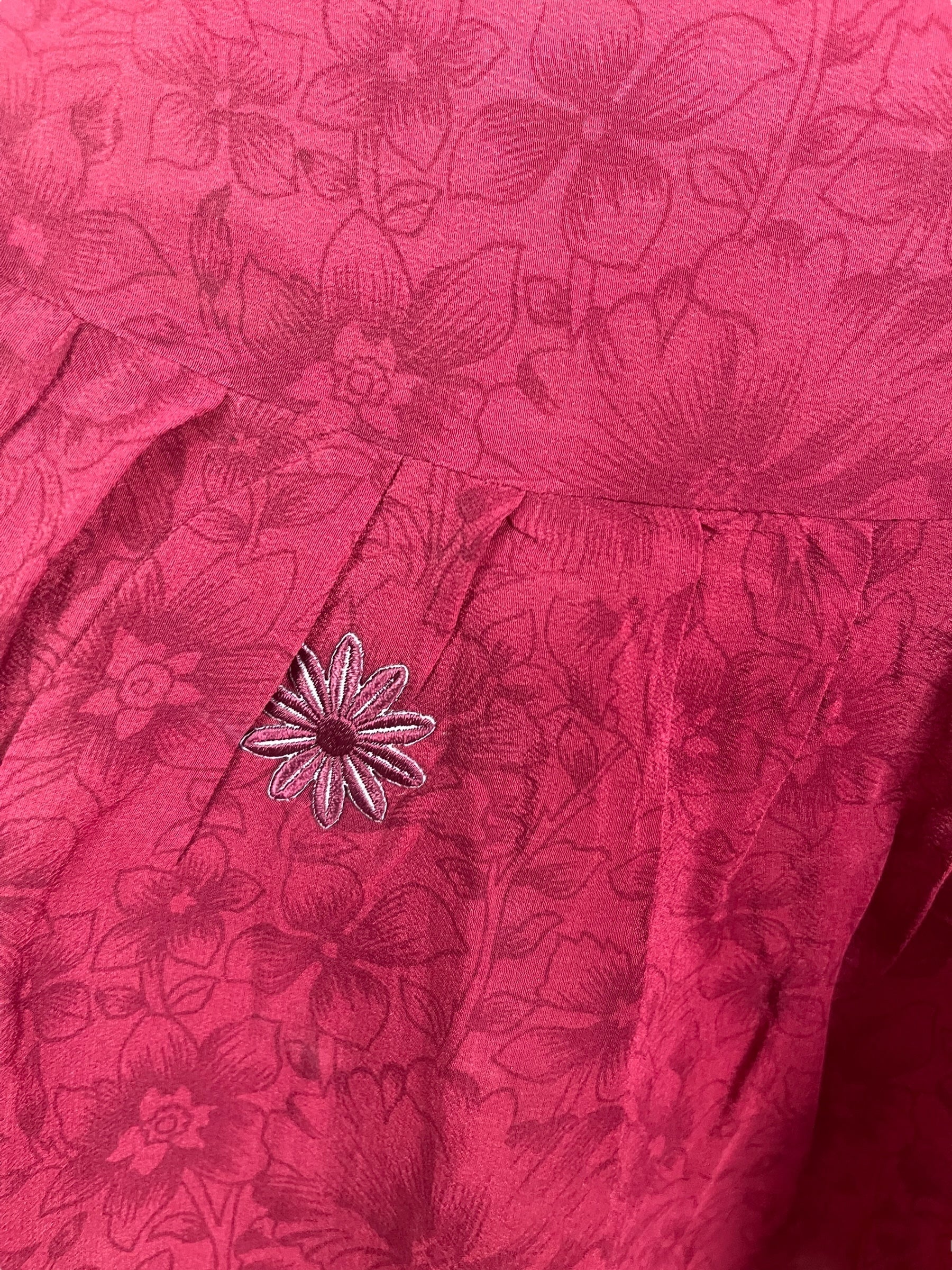 PRC7730 Avatar Pure Silk Boxy Babydoll Dress