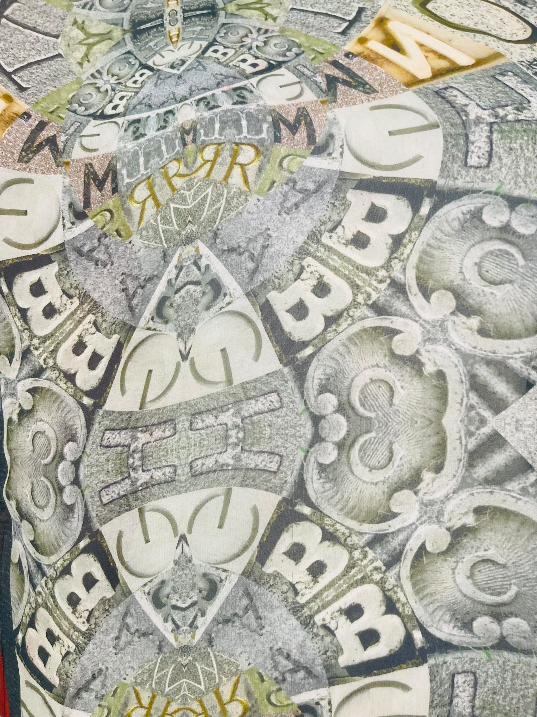 PRG6858 Sheer Wabi Sabi Pure Silk Side Slit Top