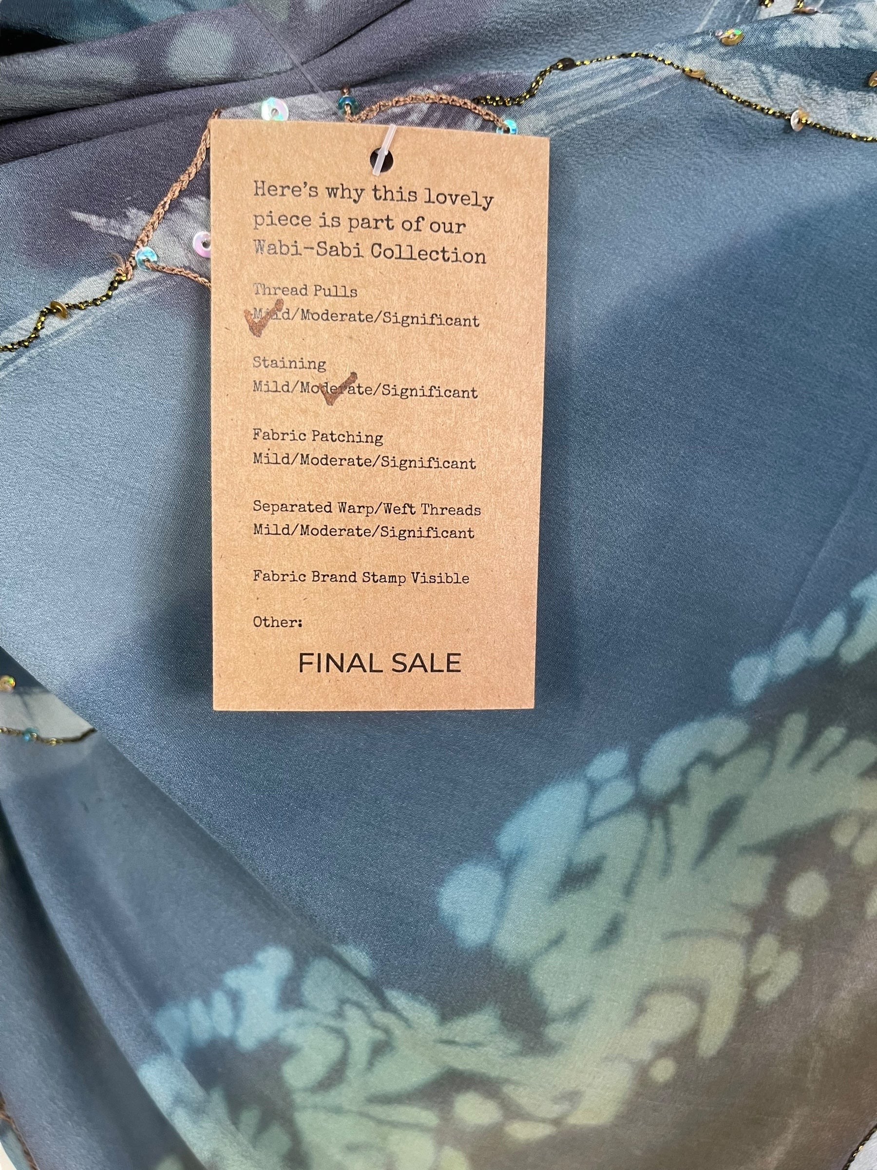 PRC8002 Wabi Sabi Pure Silk Boxy Top