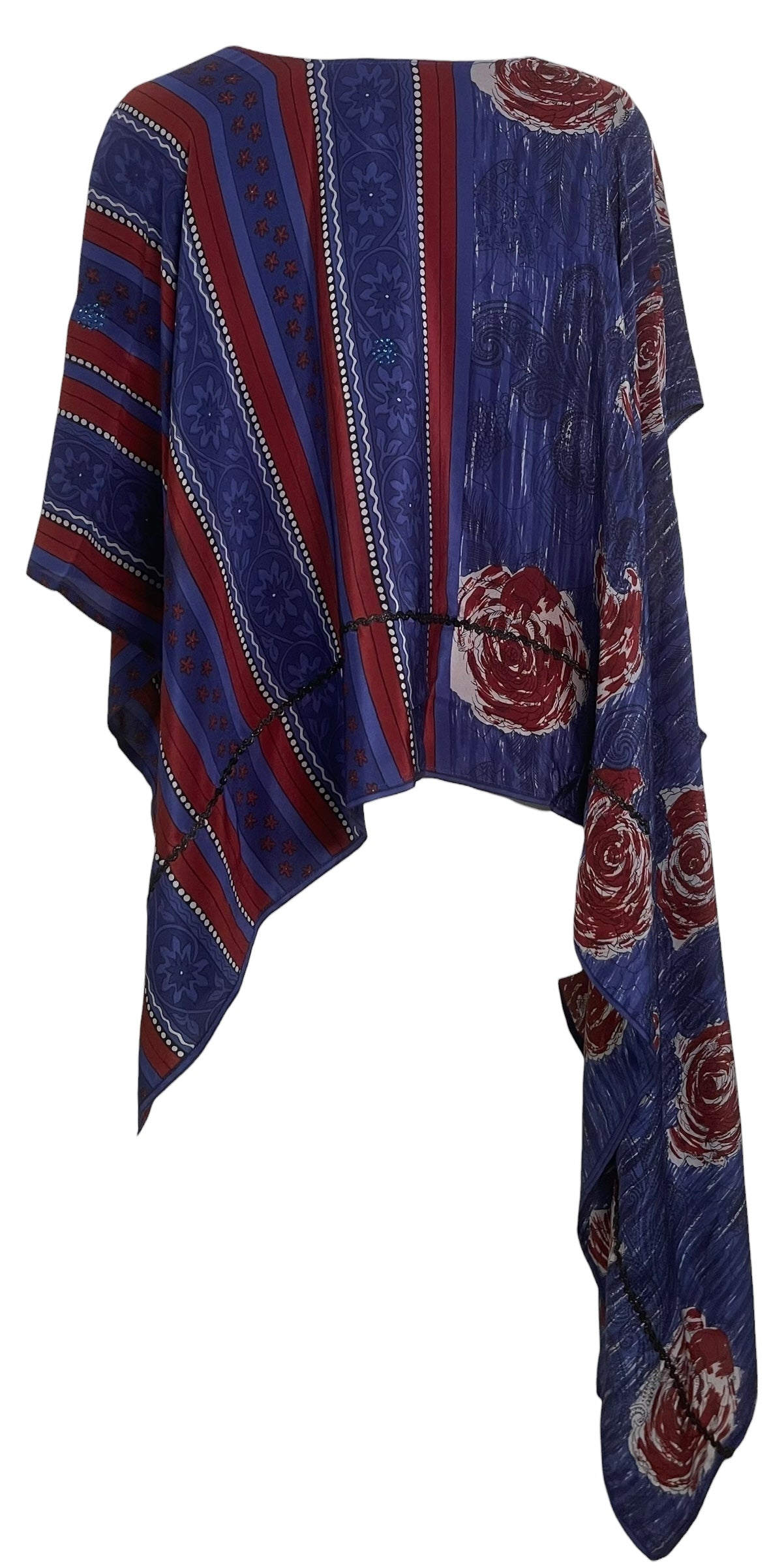 PROBLEM PREVIEW PRC8652 Sheer Avatar Pure Silk Versatile Vest by MARCH2026 – Handmade ethical Vest from sariKNOTsari using upcycled silk. Designed in Canada for travel and slow fashion, loved from Toronto to LA to Sydney.