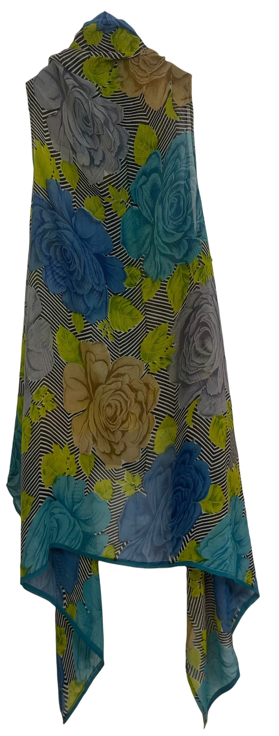 PRG8154 Sheer Wabi Sabi Pure Silk Versatile Vest