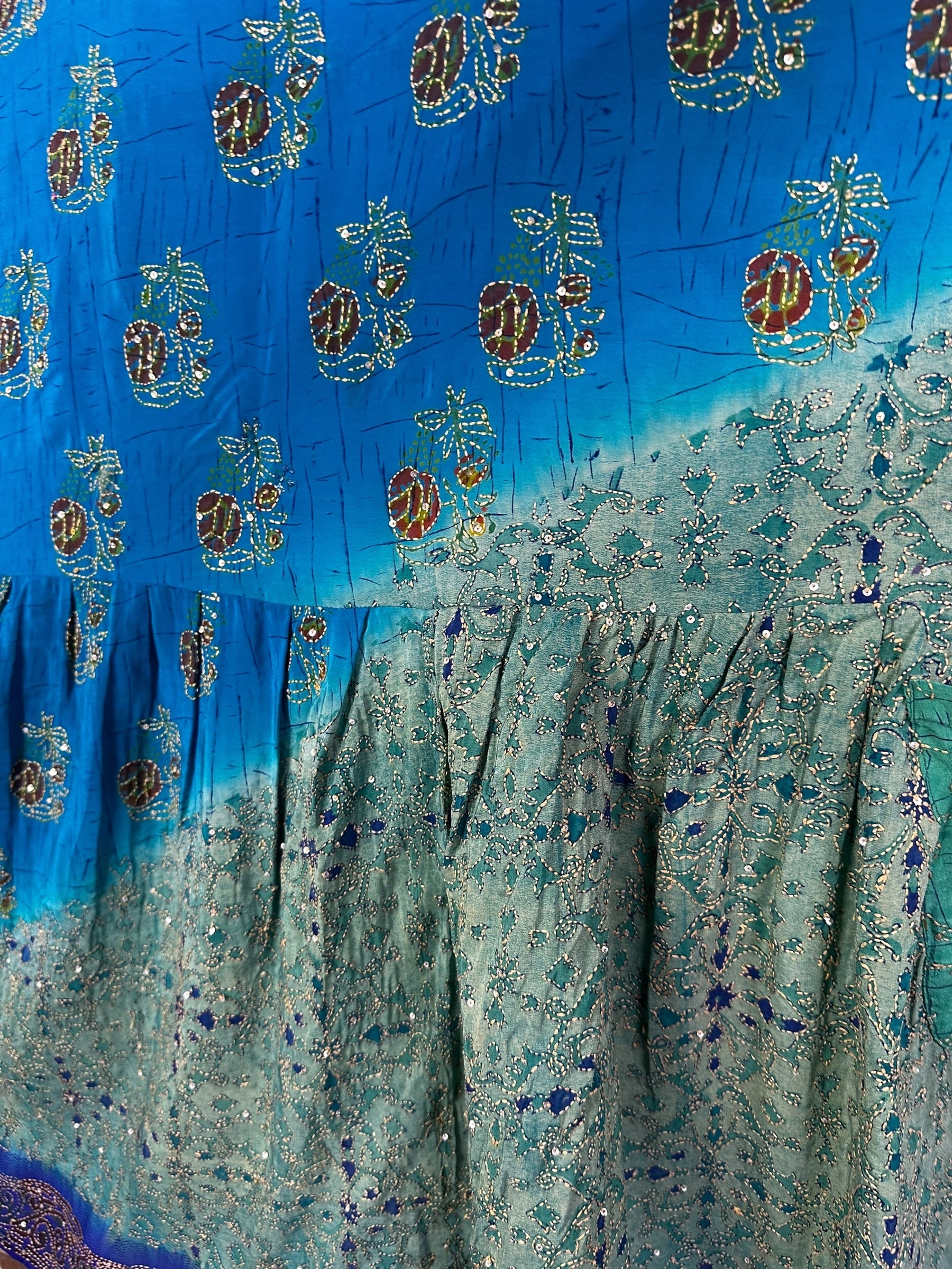 FORAGE PRC3775 Avatar Pure Silk Boxy Babydoll Dress