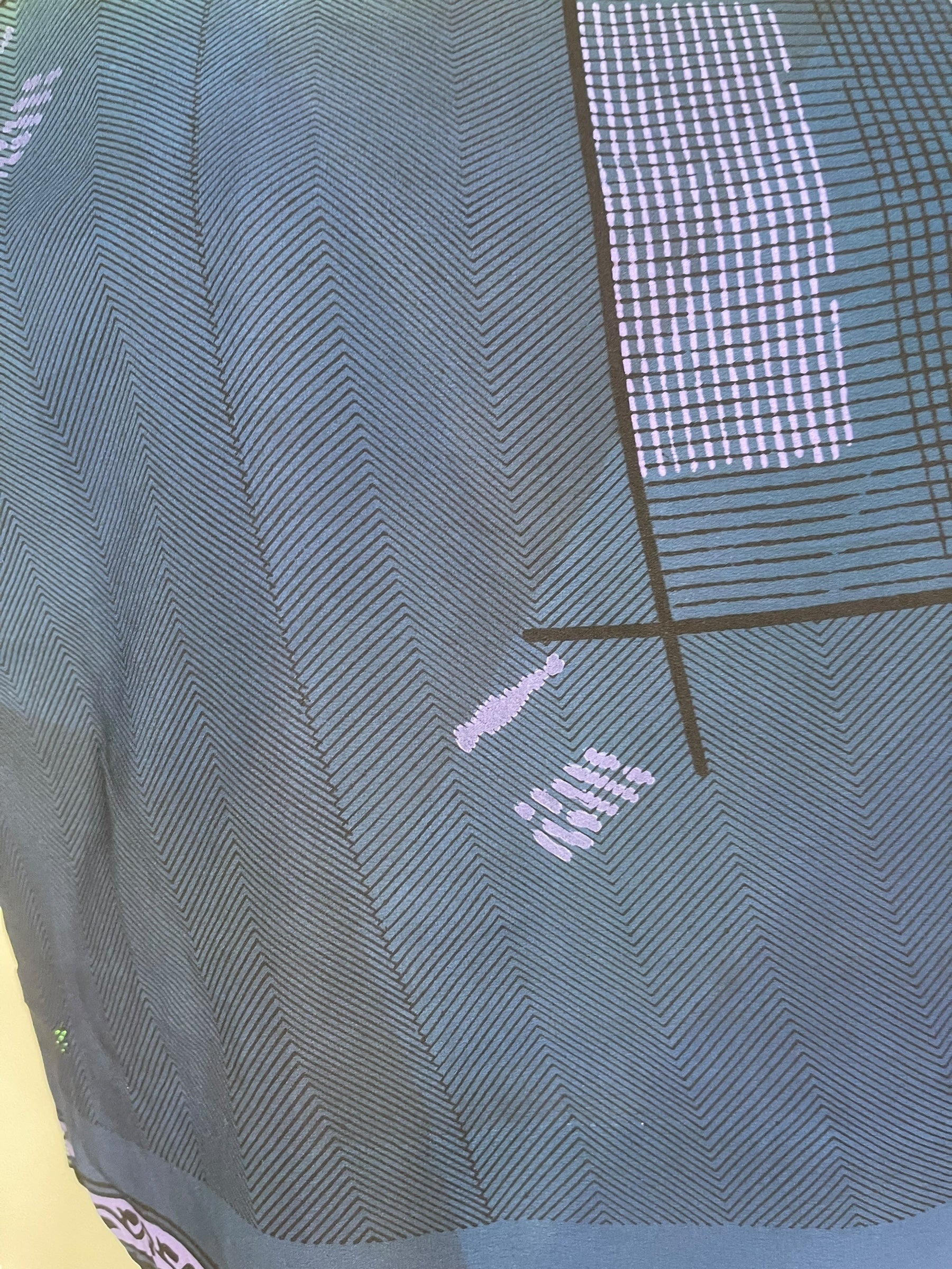 PRC7936 Avatar Pure Silk Boxy Top