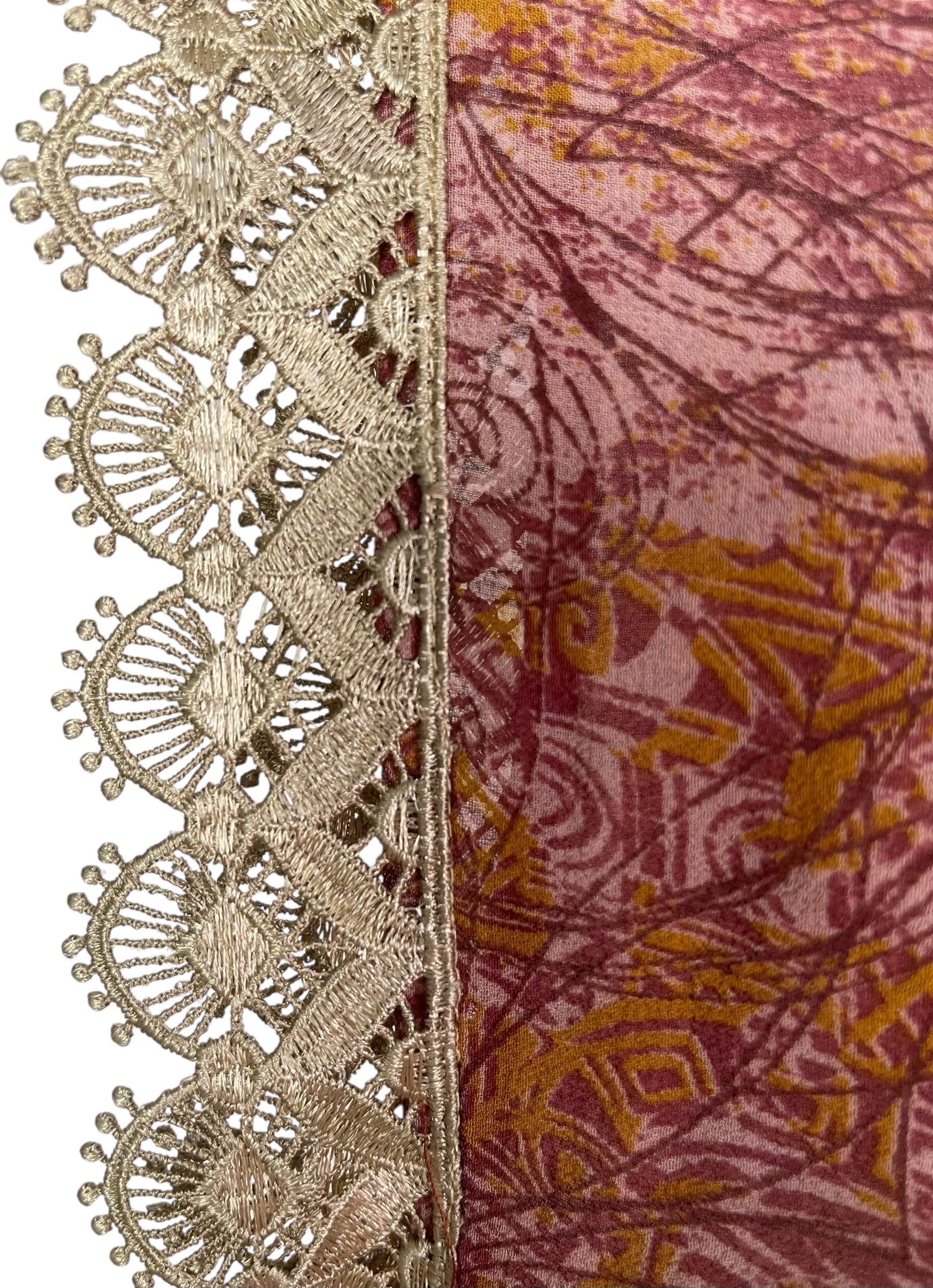 PRG7954 Sheer Avatar Pure Silk Boxy Top