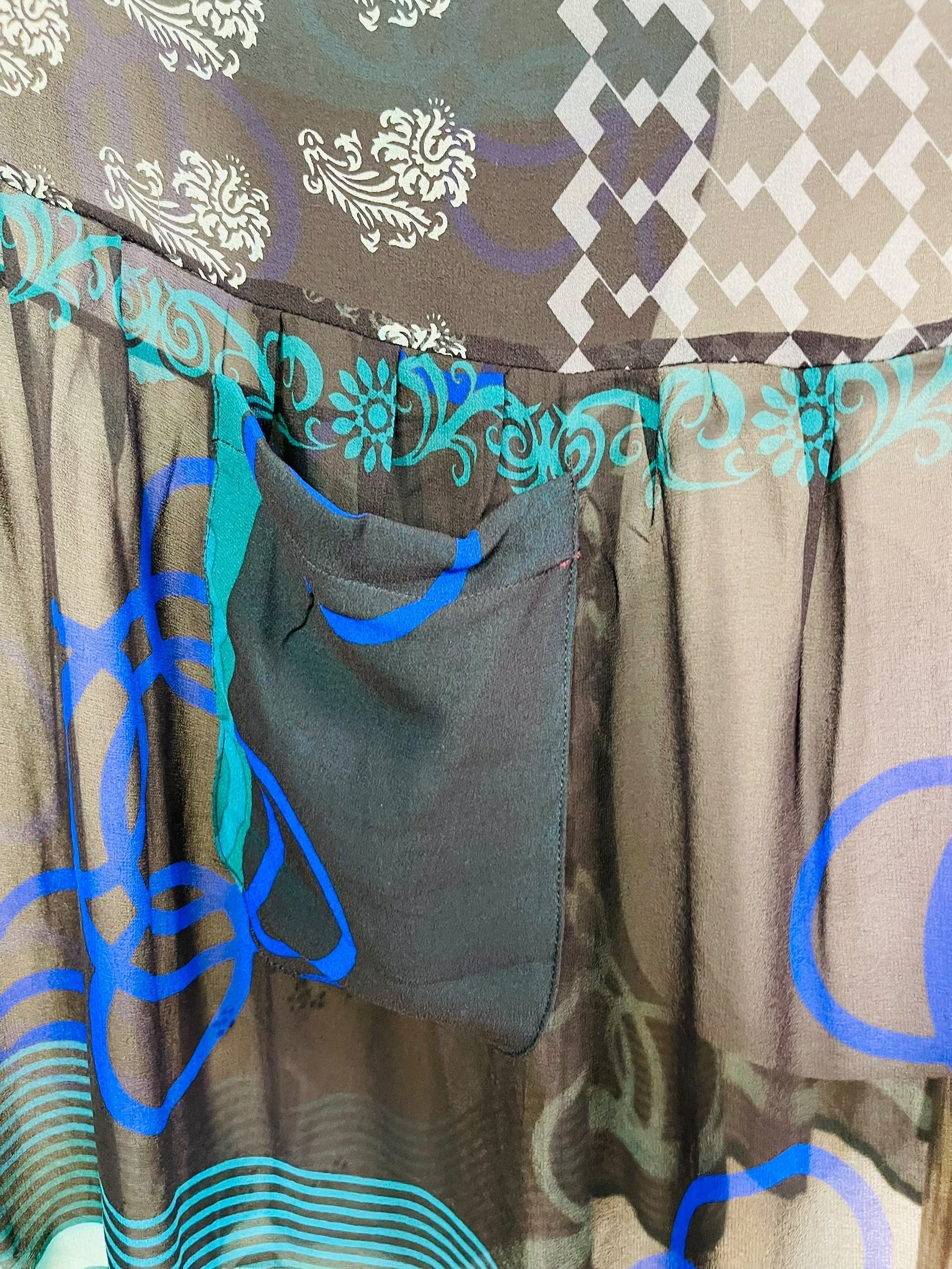 PRG7430 Sheer Avatar Pure Silk Boxy Babydoll Dress