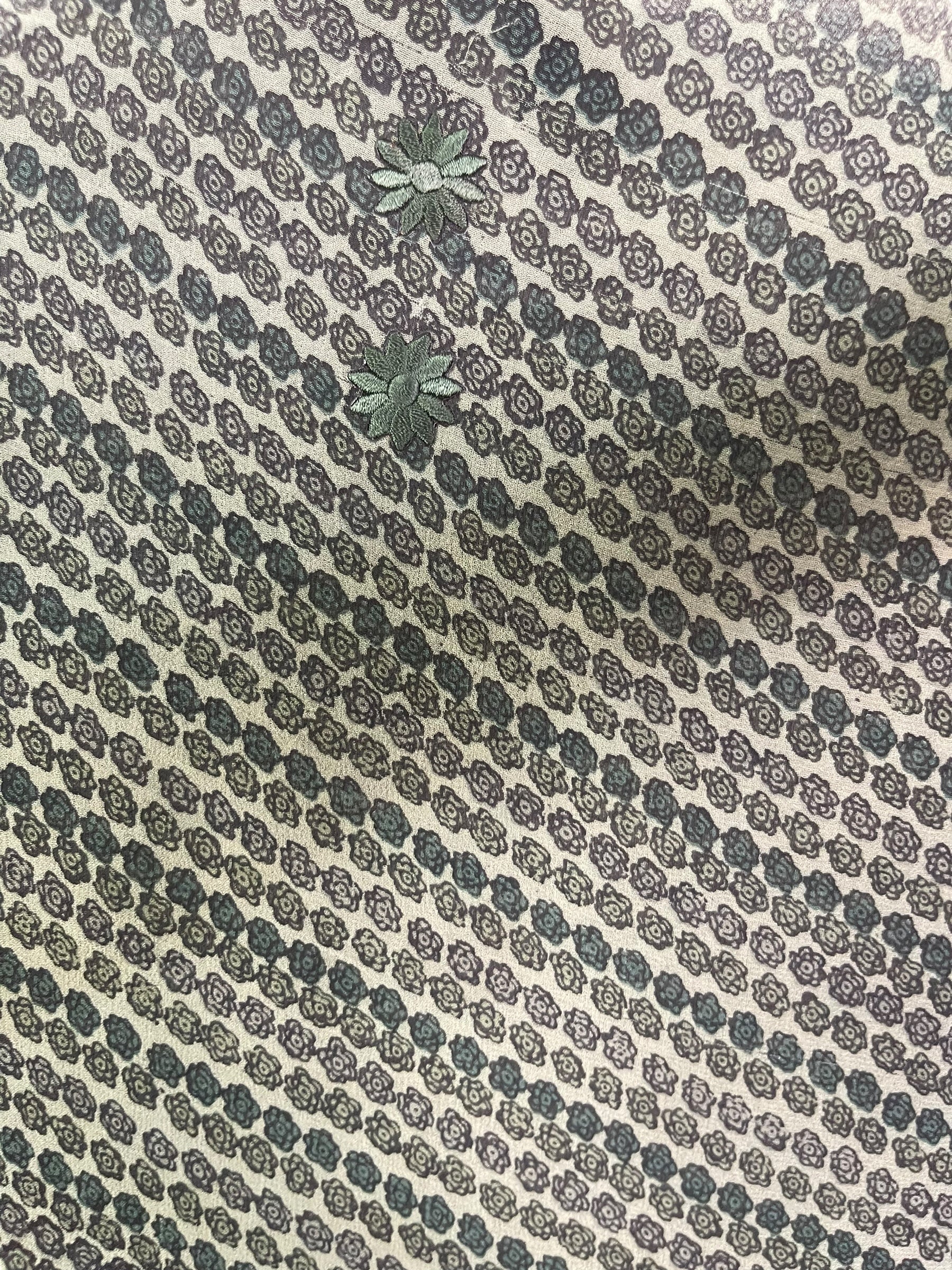 PRG7496 Sheer Wabi Sabi Pure Silk Hi Lo Top