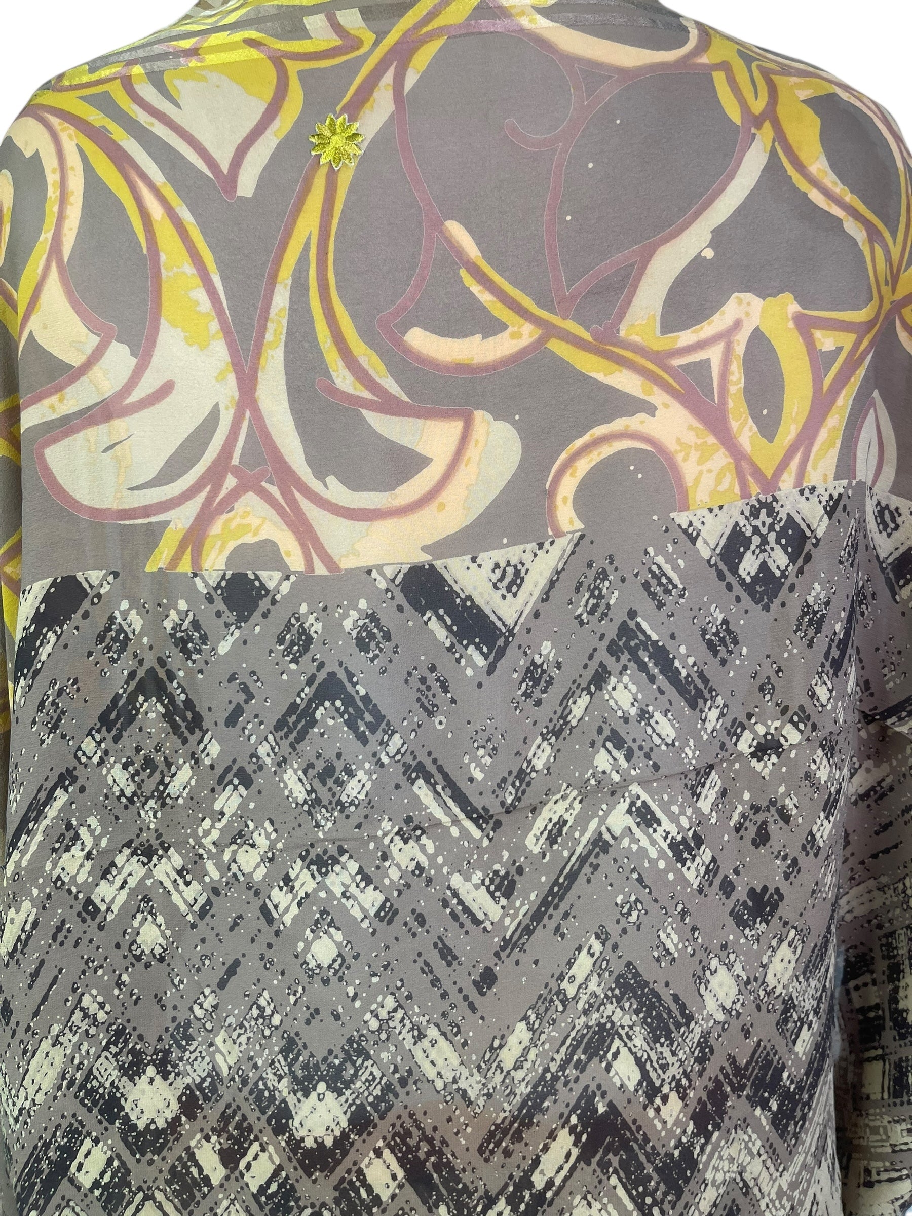 PRG8142 Sheer Wabi Sabi Pure Silk Shrug