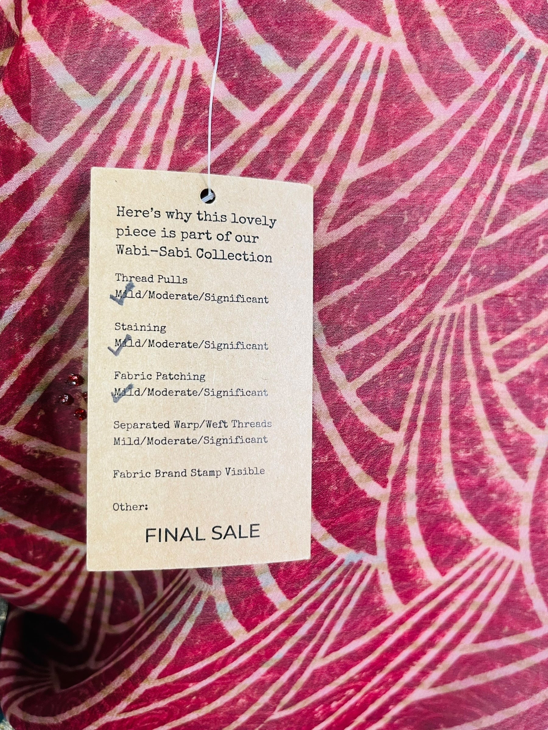 PRG7138 Sheer Wabi Sabi Pure Silk Versatile Vest