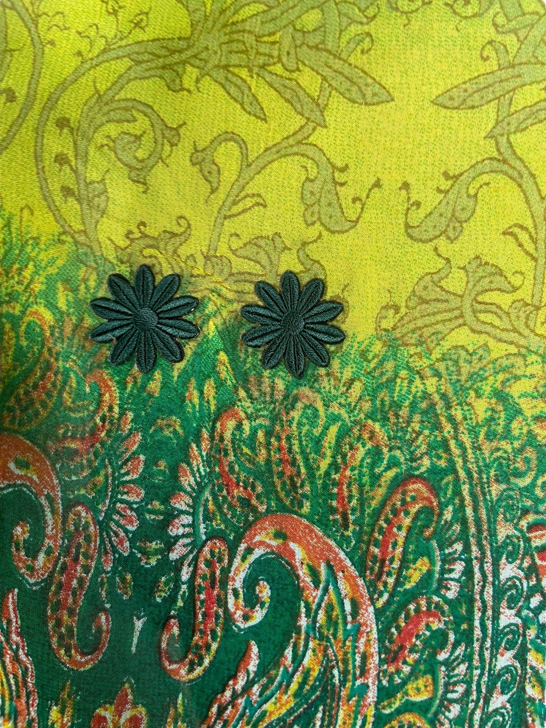 PRG7425 Sheer Avatar Pure Silk Capelet Poncho