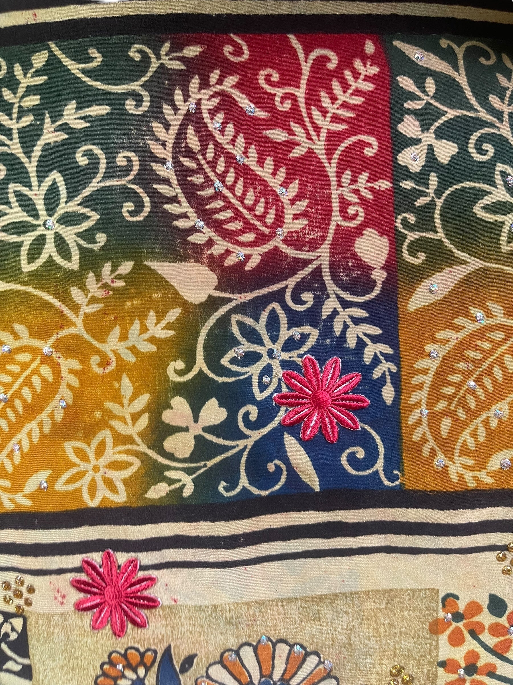 PRC7601 Wabi Sabi Pure Silk Long Tunic with Side Ties