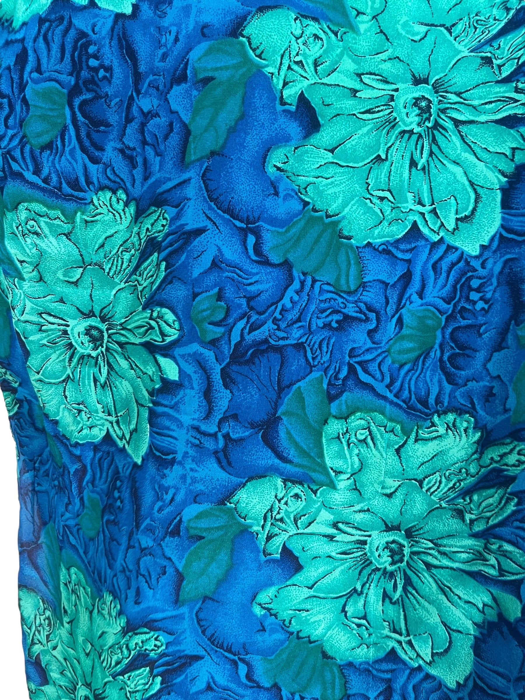 PRC7545 Avatar Pure Silk Side Slit Top