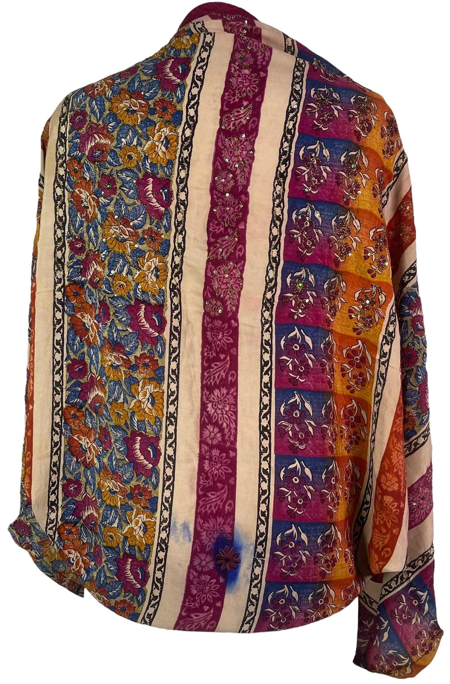 PRC8001 Wabi Sabi Pure Silk Shrug