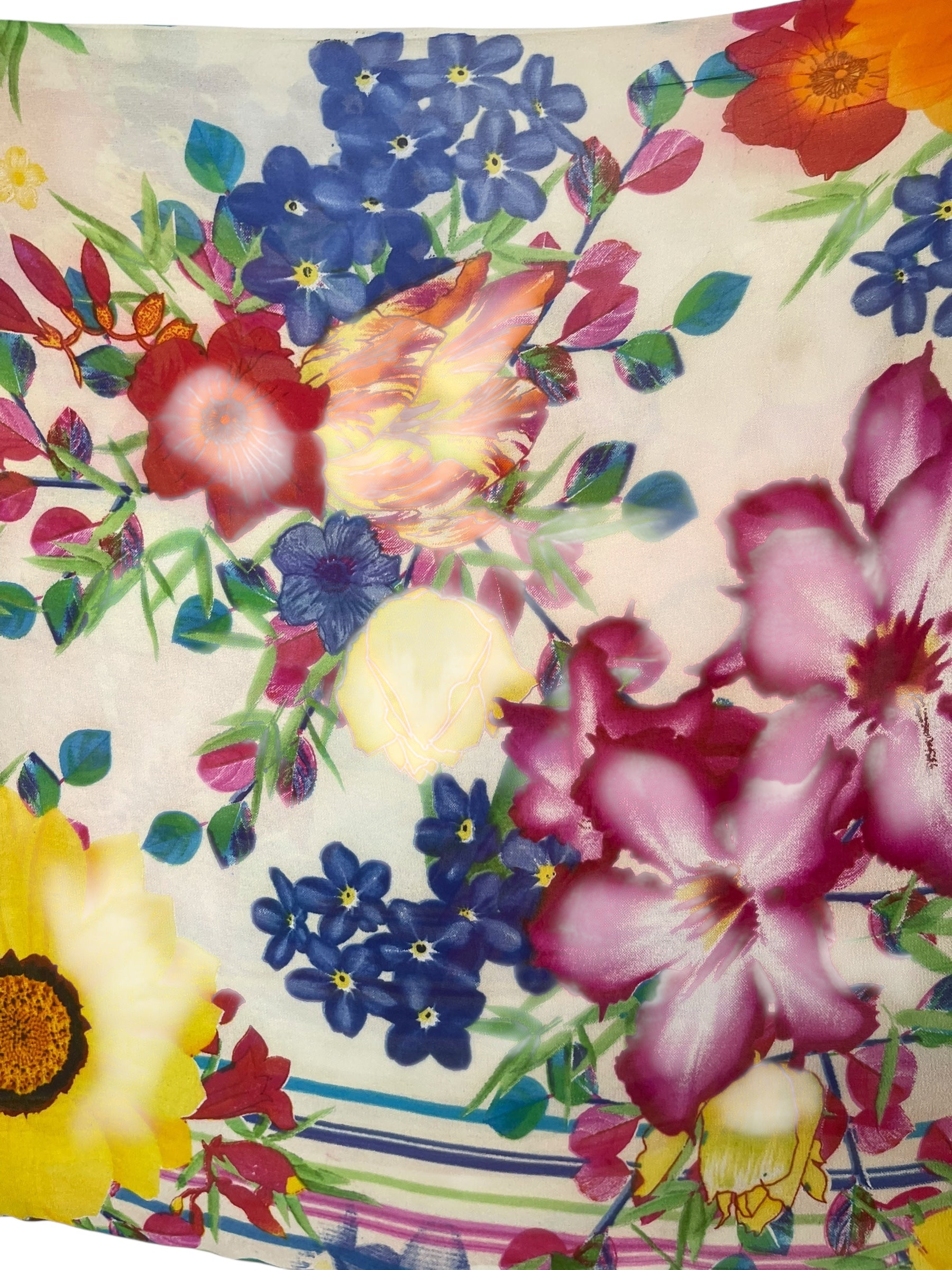 PREVIEW PRG8617 Sheer Wabi Sabi Pure Silk Kimono-Sleeved Top