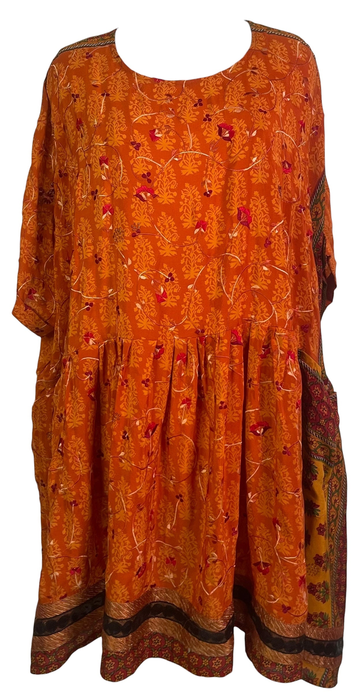 PRC8650 Avatar Pure Silk Boxy Babydoll Dress