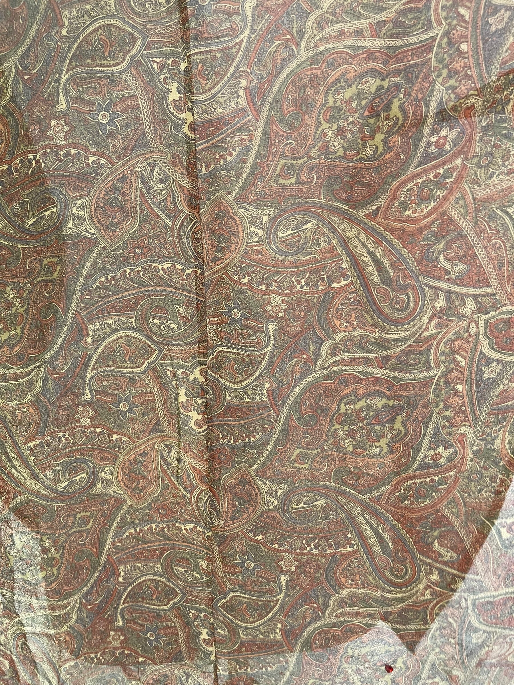 PRG7093 Sheer Avatar Pure Silk Waterfall Top