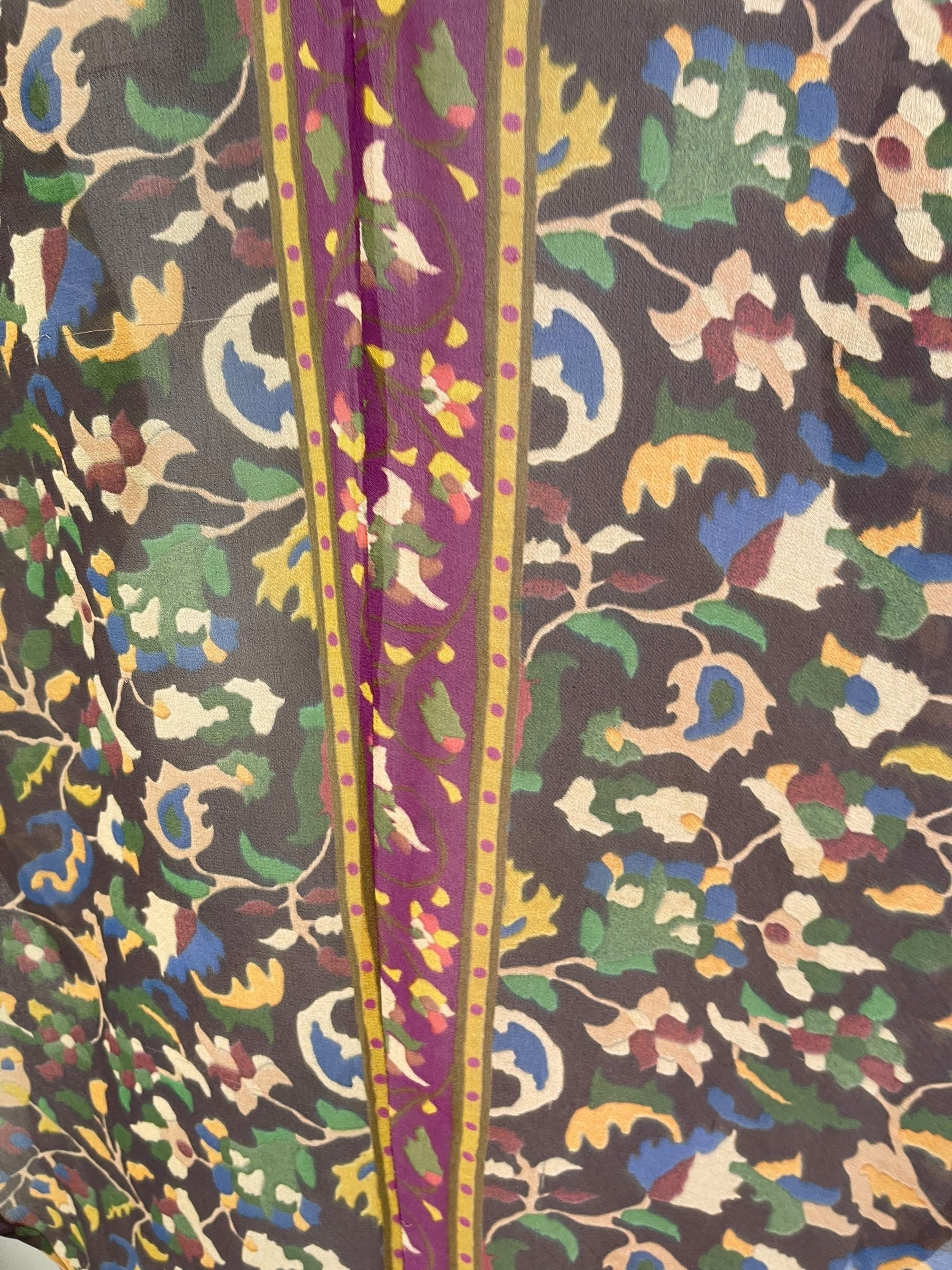 PRG6852 Sheer Wabi Sabi Pure Silk Waterfall Top