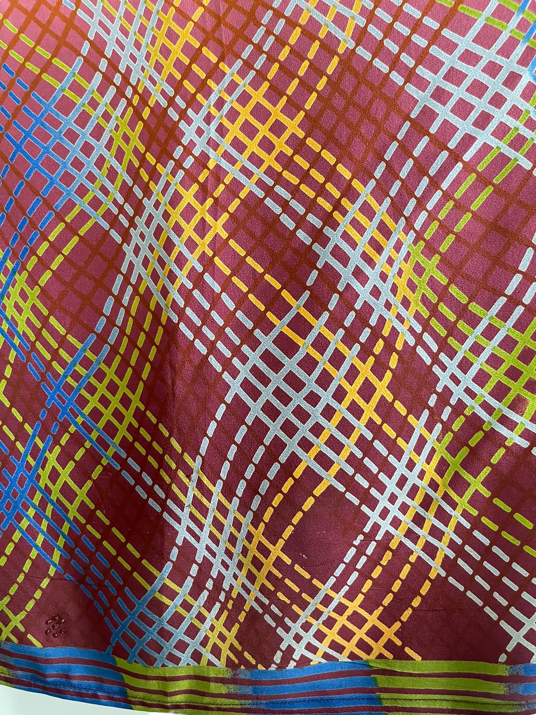 PRC6995 Avatar Pure Silk Capelet Poncho