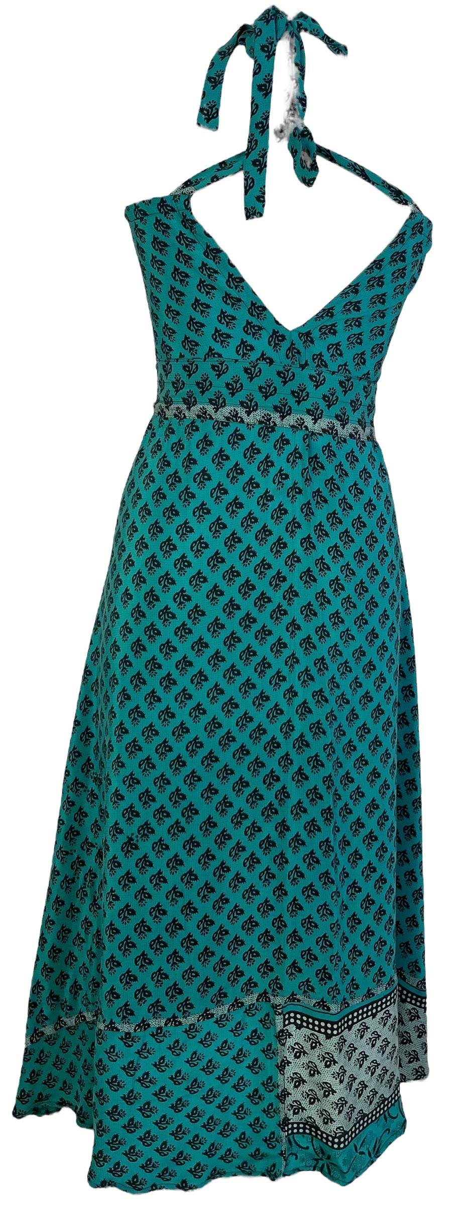 PRC7242 Avatar Pure Silk Maxi Dress with Belt