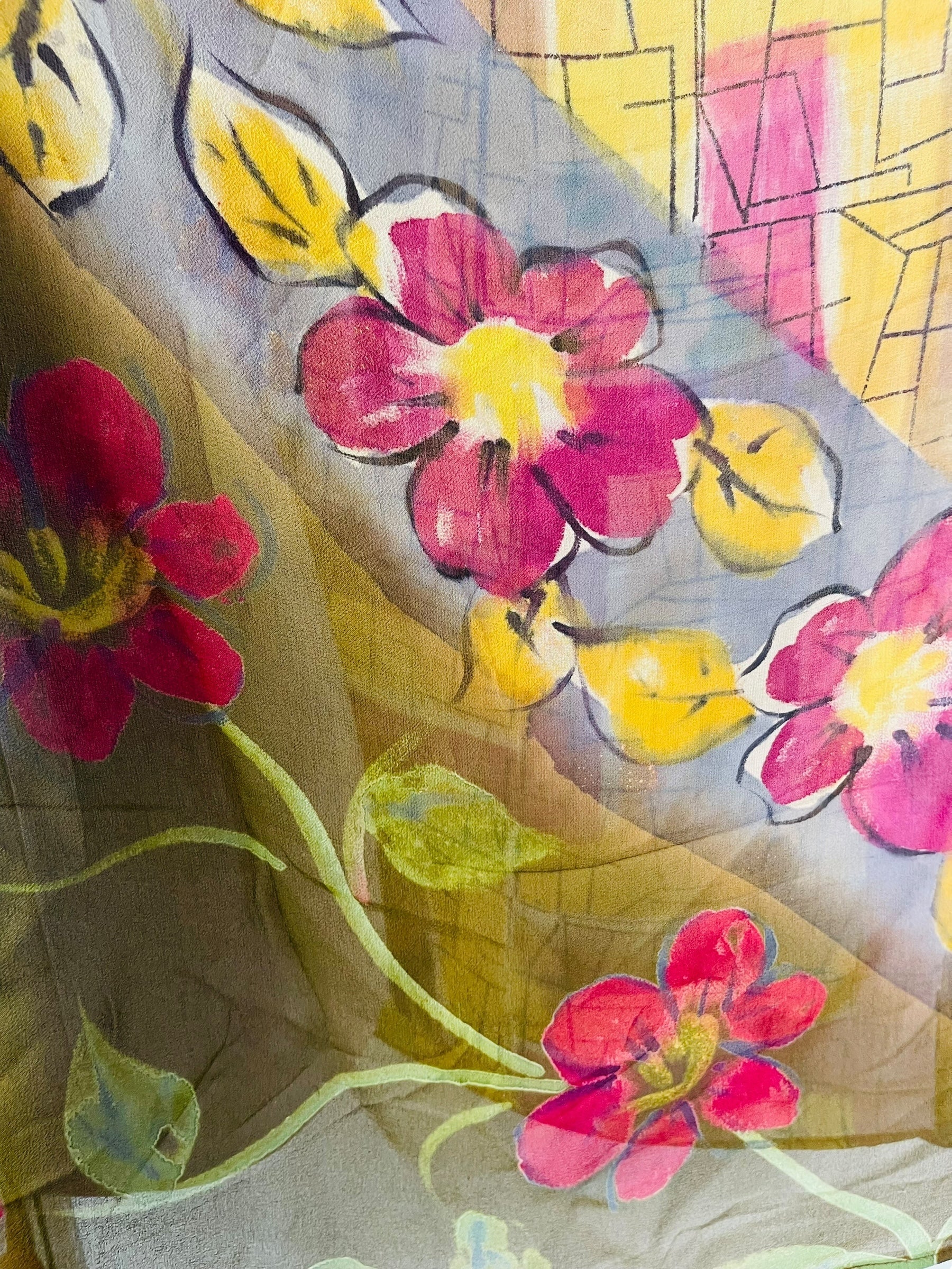 PRG7573 Sheer Avatar Pure Silk Cardigan