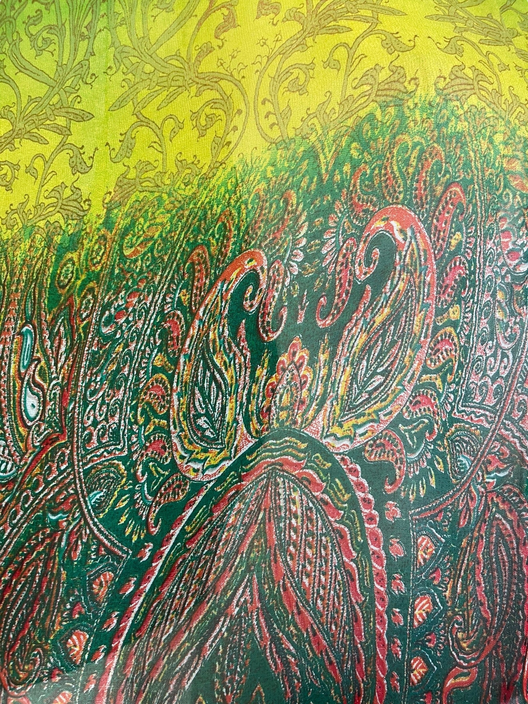 PRG7425 Sheer Avatar Pure Silk Capelet Poncho