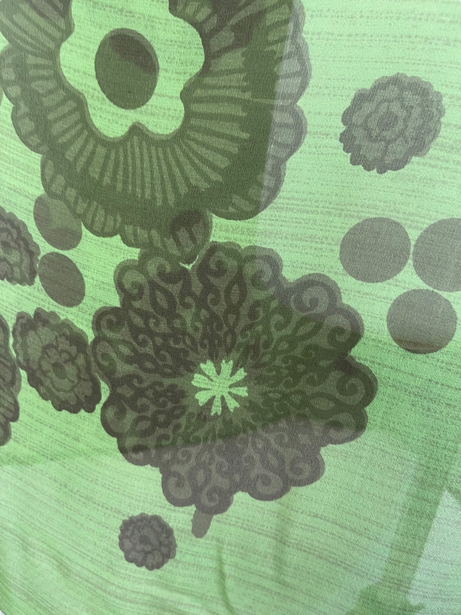 PRG7527 Sheer Avatar Pure Silk Midi Length Kaftan