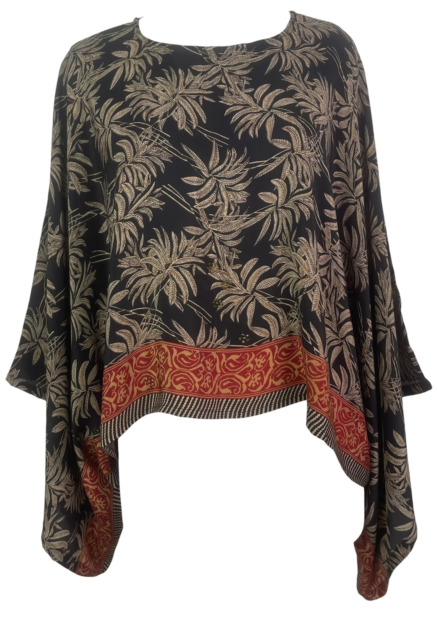PREVIEW PRC8626 Avatar Pure Silk Kimono-Sleeved Top
