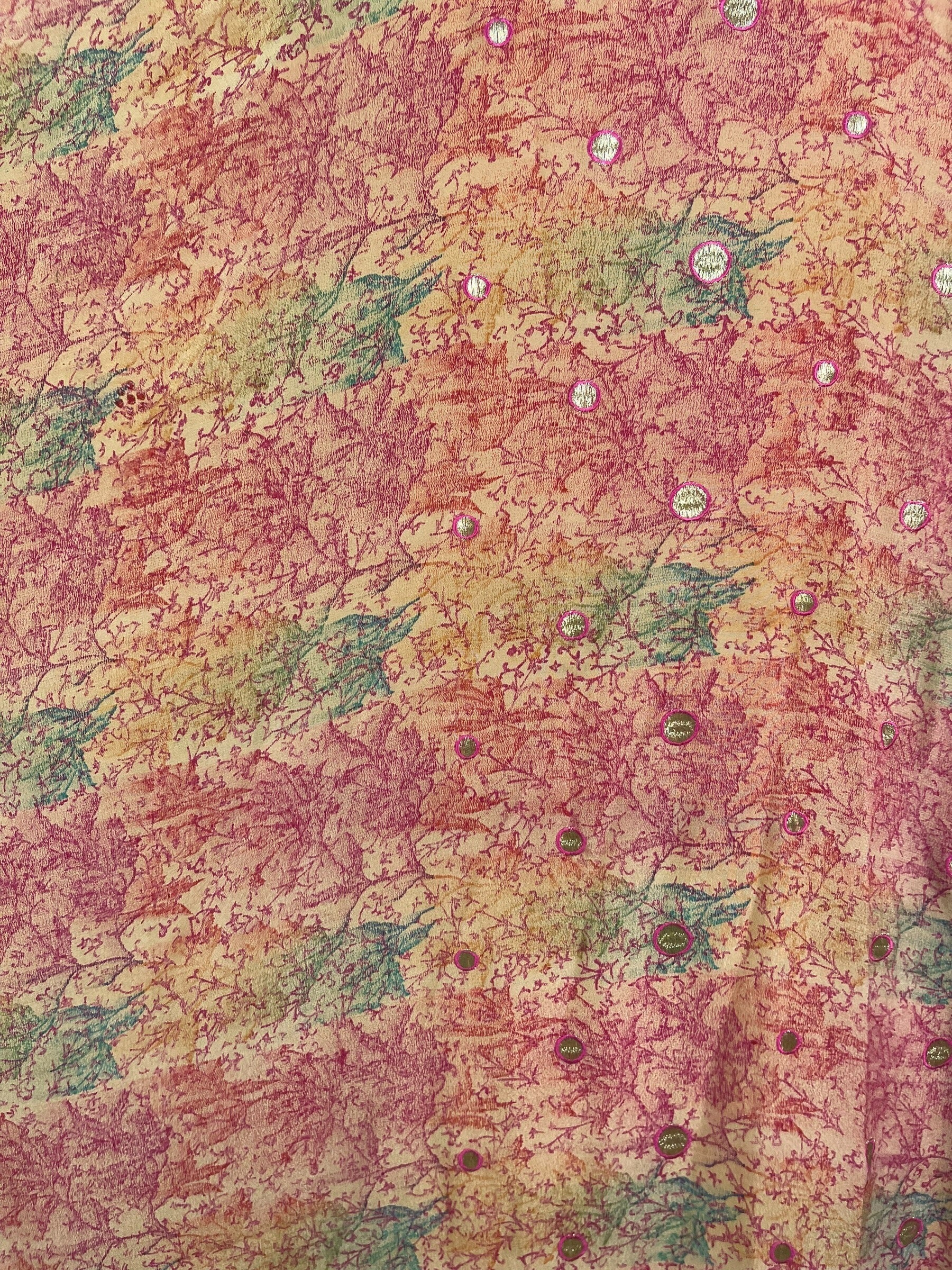 PRC8882 Avatar Long Pure Silk Kimono Sleeved Duster with Belt