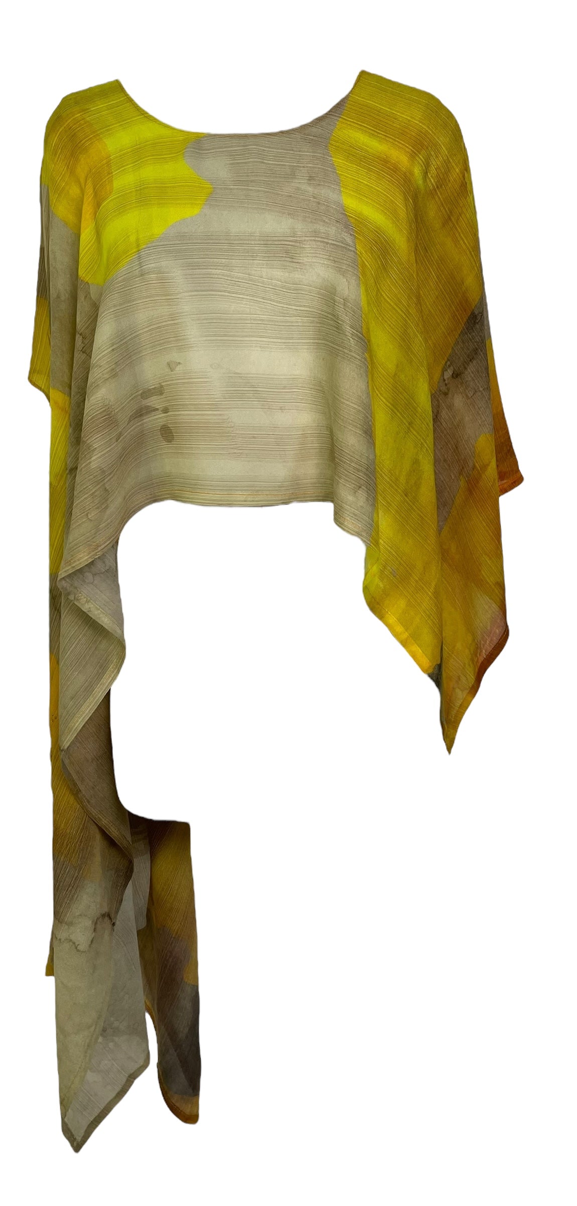 PRG6891 Sheer Avatar Pure Silk Versatile Vest